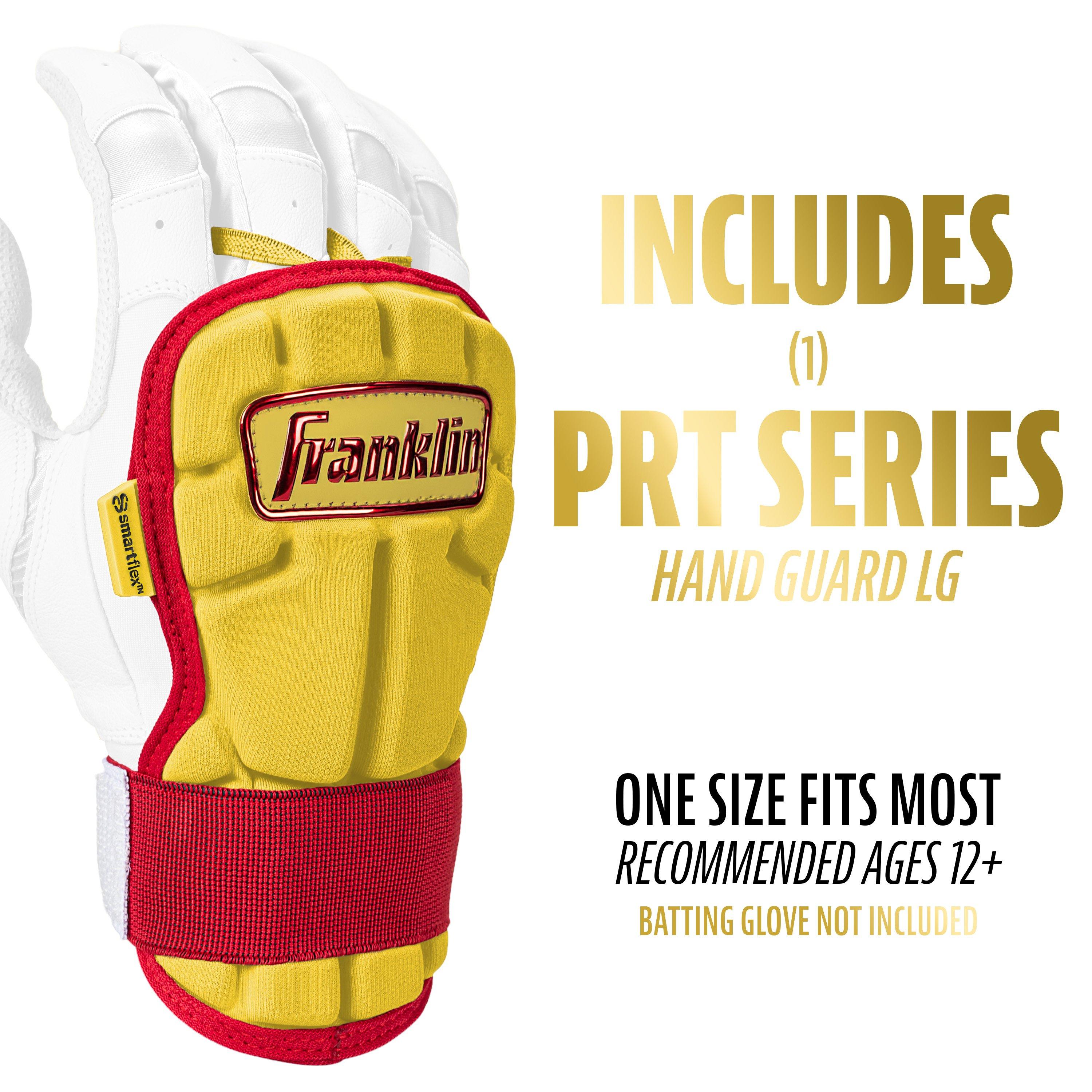 Franklin Sports PRT Protective Hand Guard LG - Yellow/Red - YELLOW/RED Thumbnail View 10