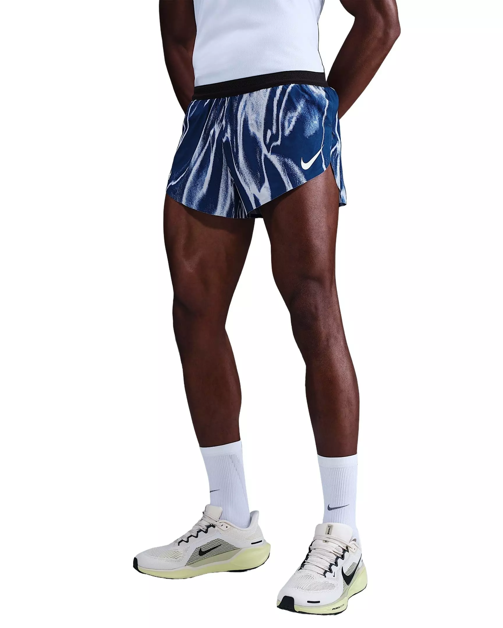 Nike Men's AeroSwift Dri-FIT ADV 2" Running Shorts - Blue - BLUE
