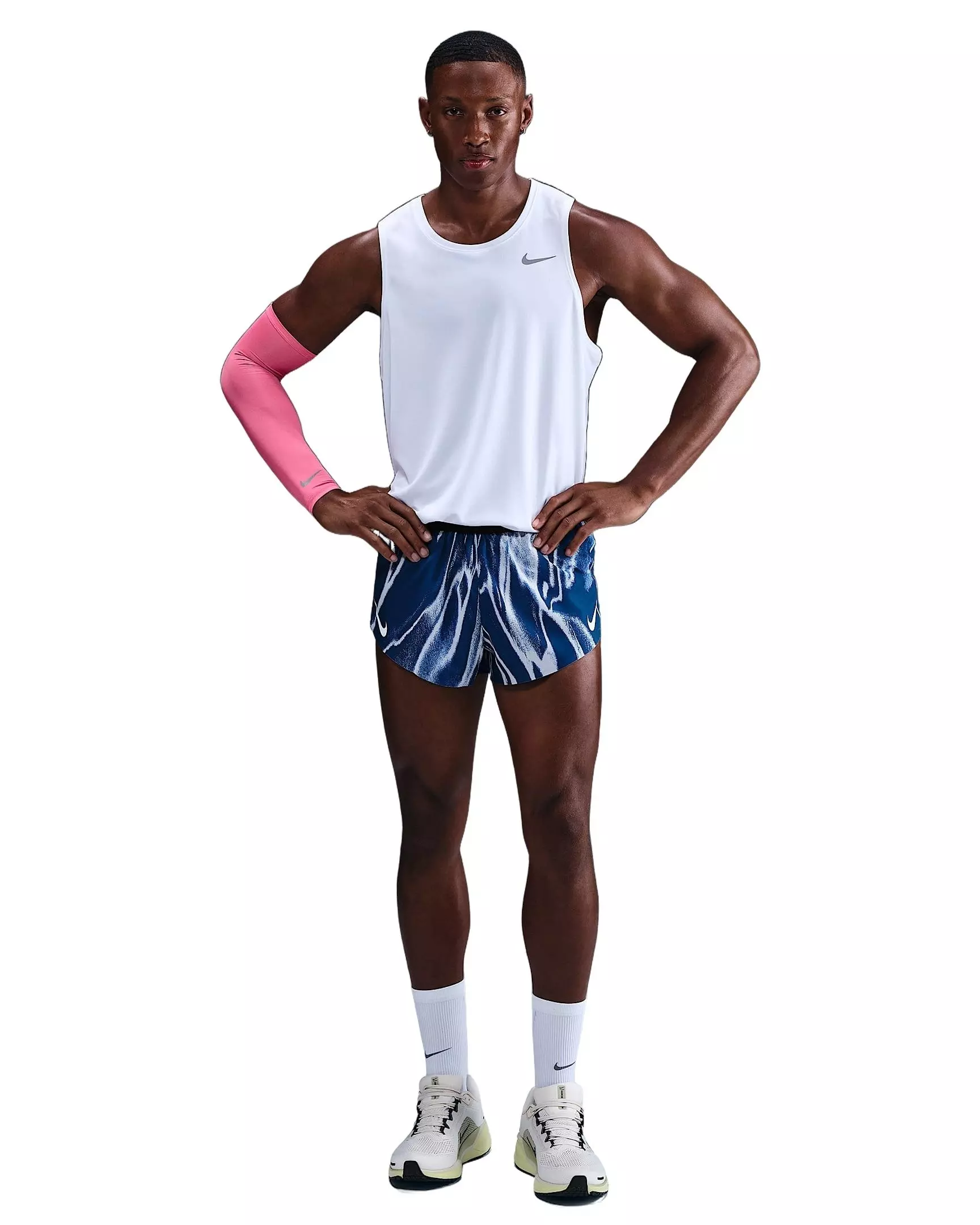 Nike Men's AeroSwift Dri-FIT ADV 2" Running Shorts - Blue - BLUE