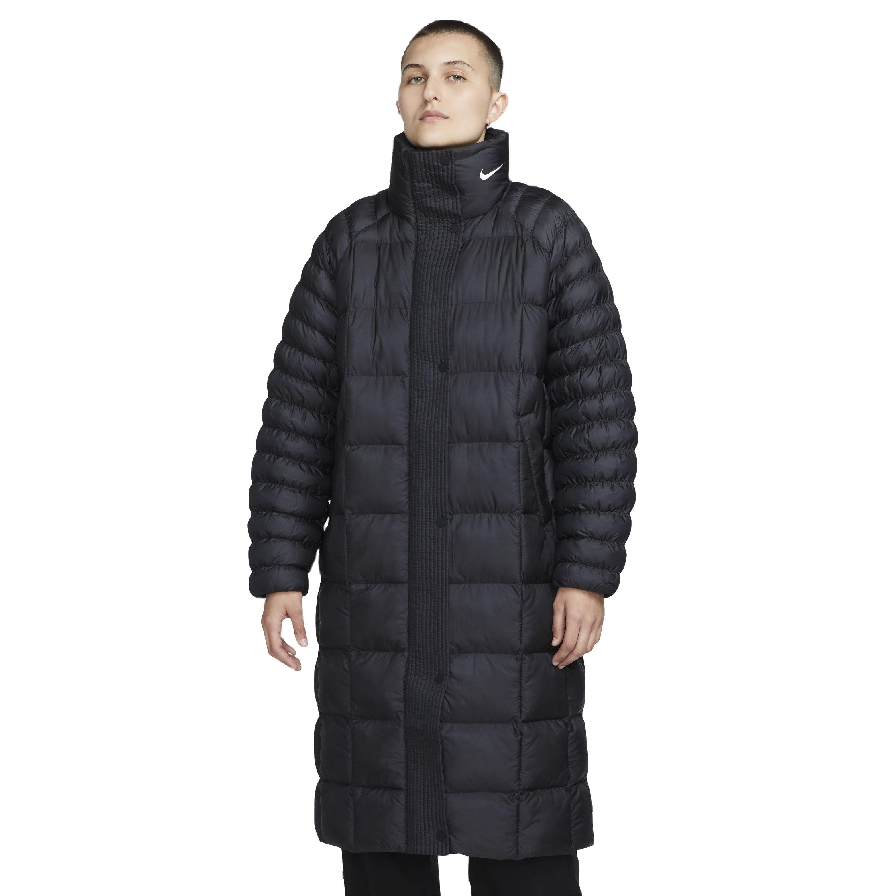 Nike Women's Sportswear Essential Prima Parka - Black - BLACK Thumbnail View 1