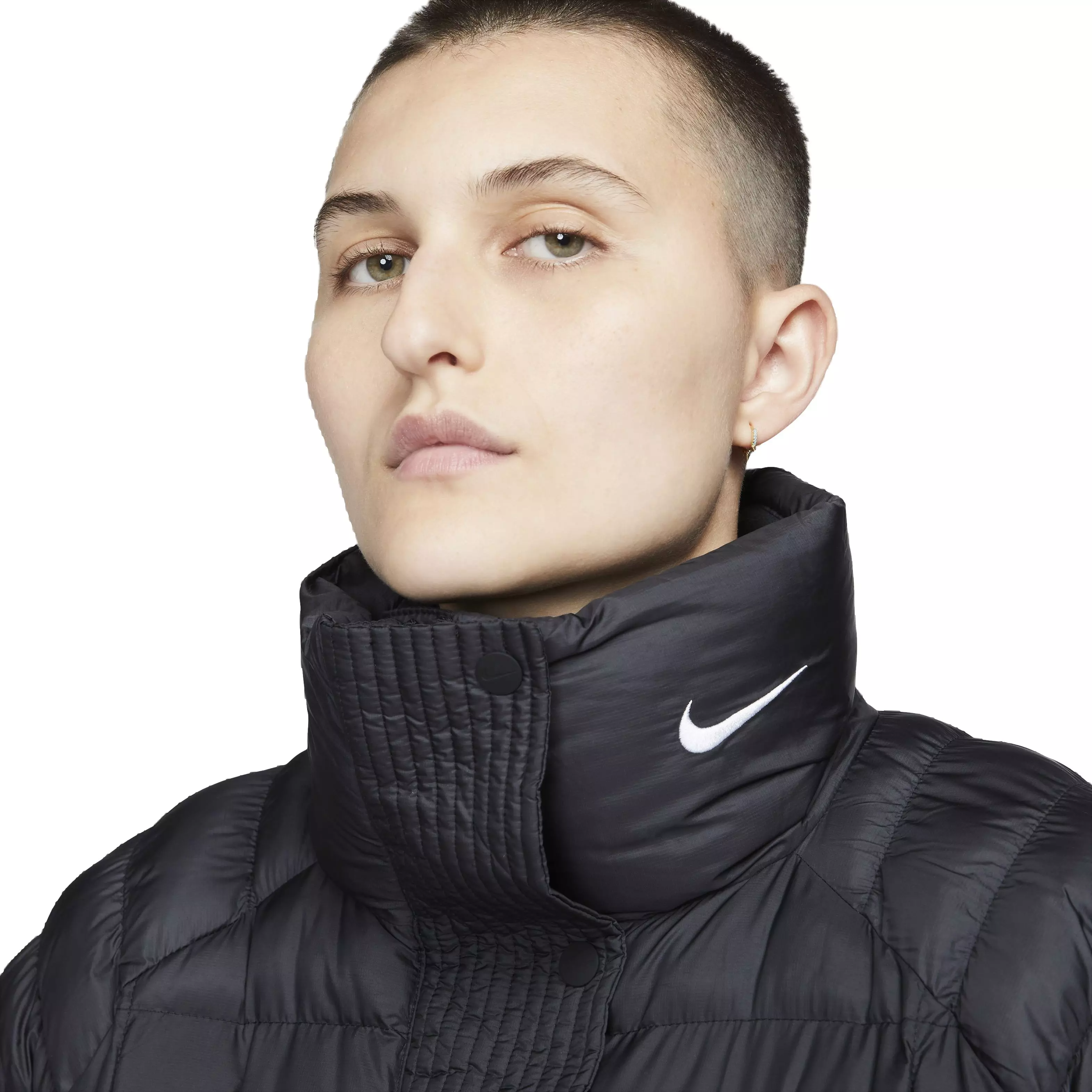 Nike Women's Sportswear Essential Prima Parka - Black - BLACK