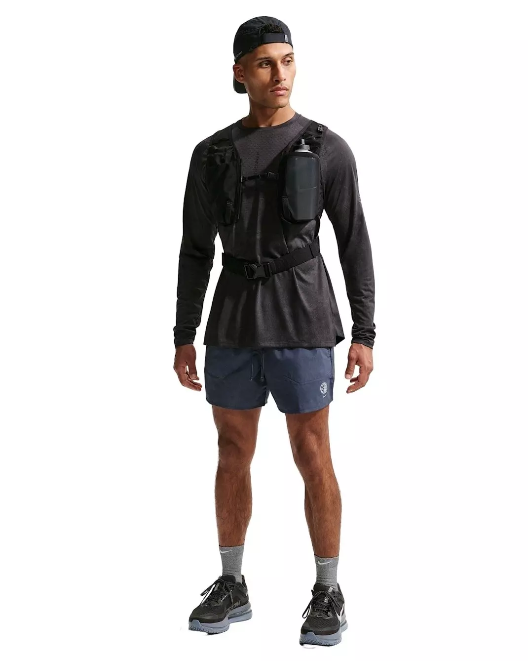 Nike Men's Dri-FIT Stride 5" Brief-Lined Shorts - BLUE