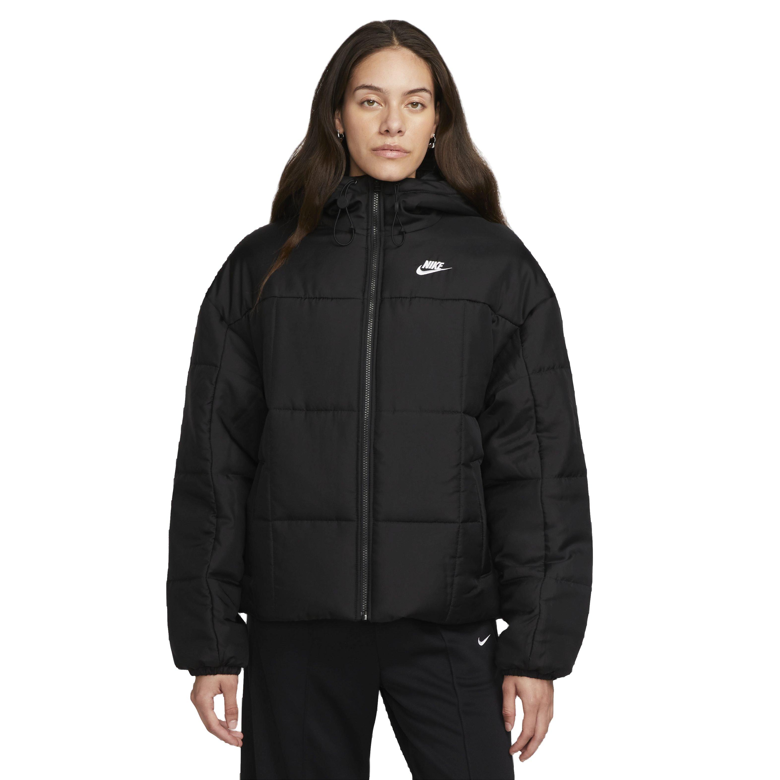 Nike Women's Sportswear Essential Therma-FIT Classic Puffer Jacket - BLACK Thumbnail View 1