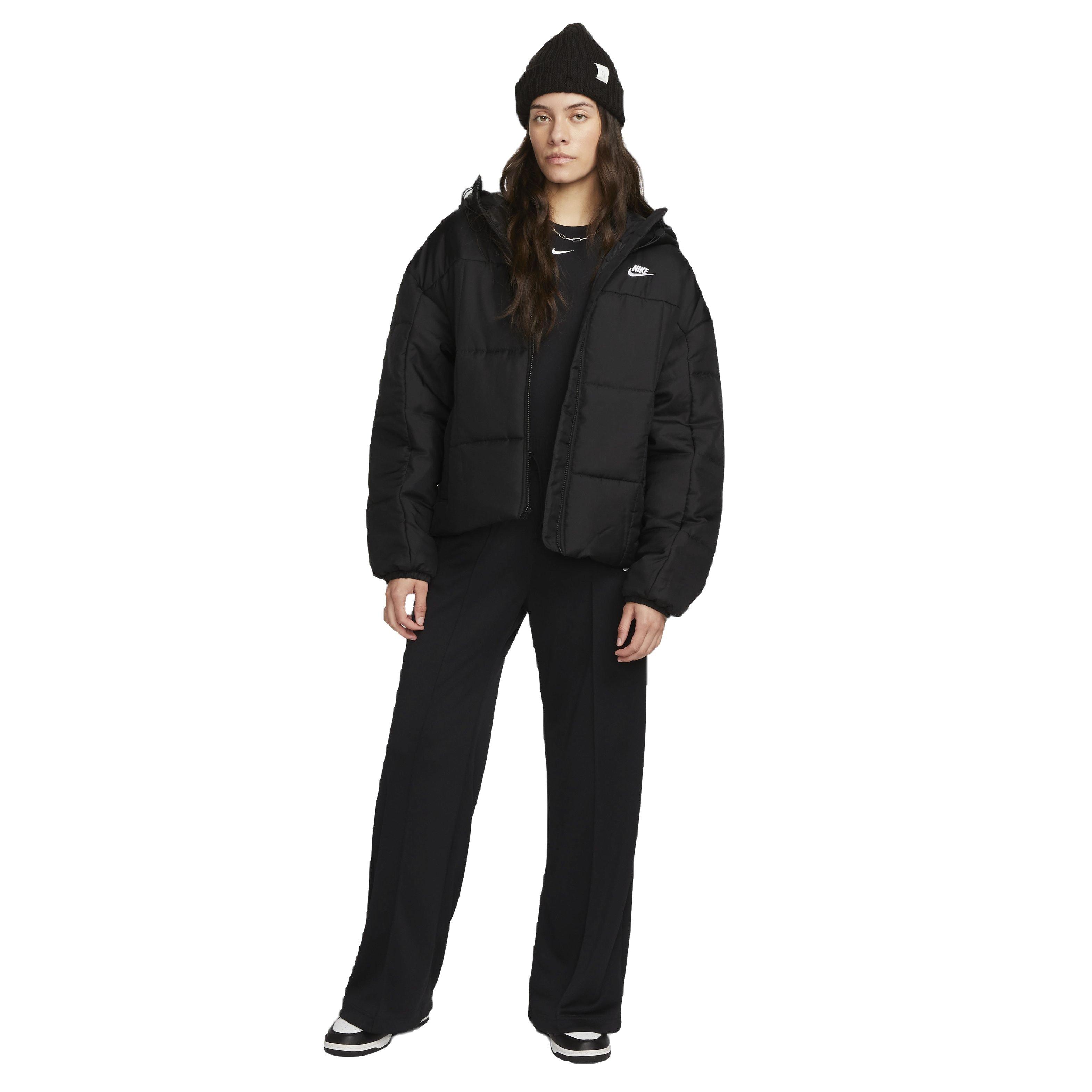 Nike Women's Sportswear Essential Therma-FIT Classic Puffer Jacket - BLACK Thumbnail View 8