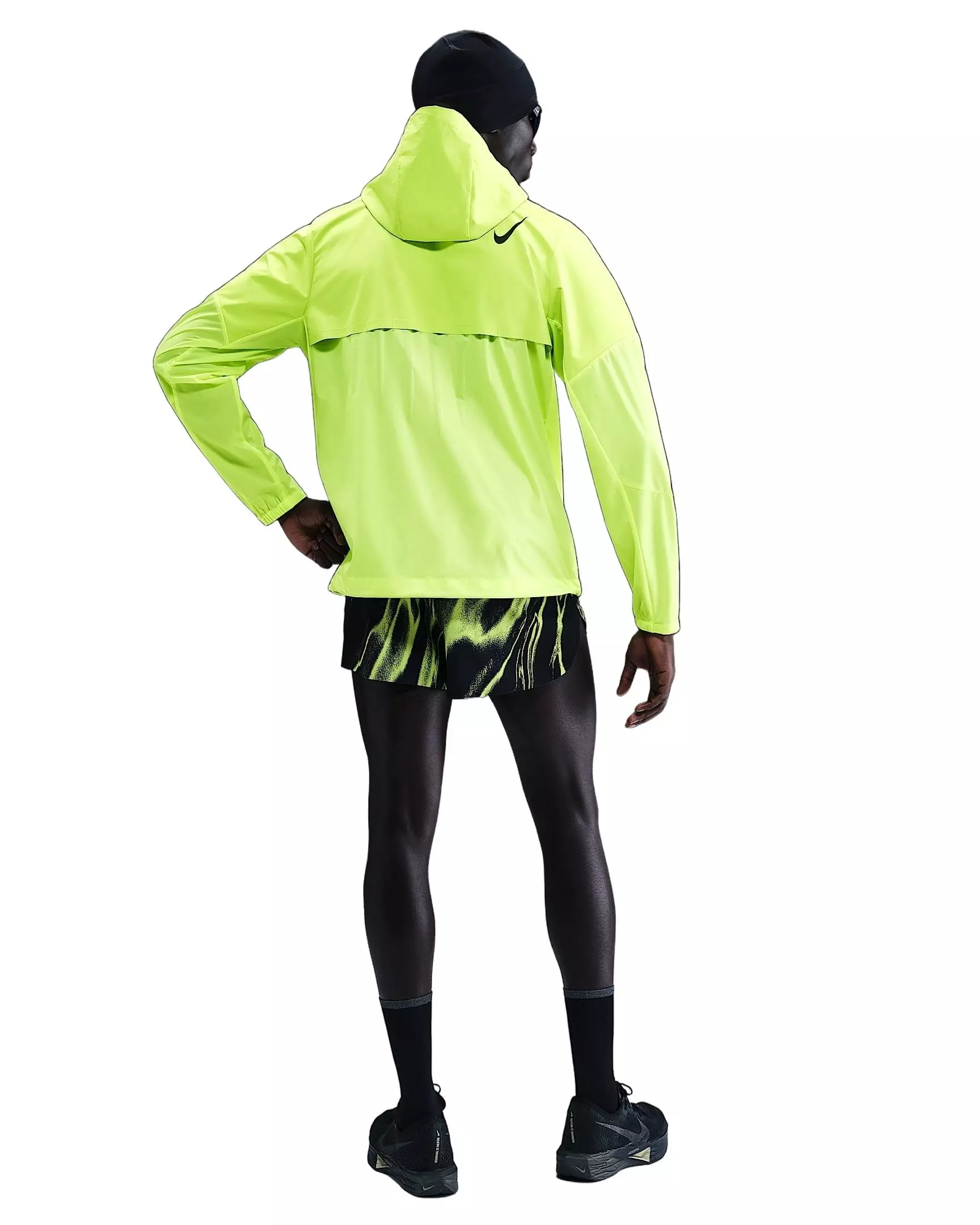 Nike Men's AeroSwift Storm-FIT Aerogami Running Jacket - YELLOW