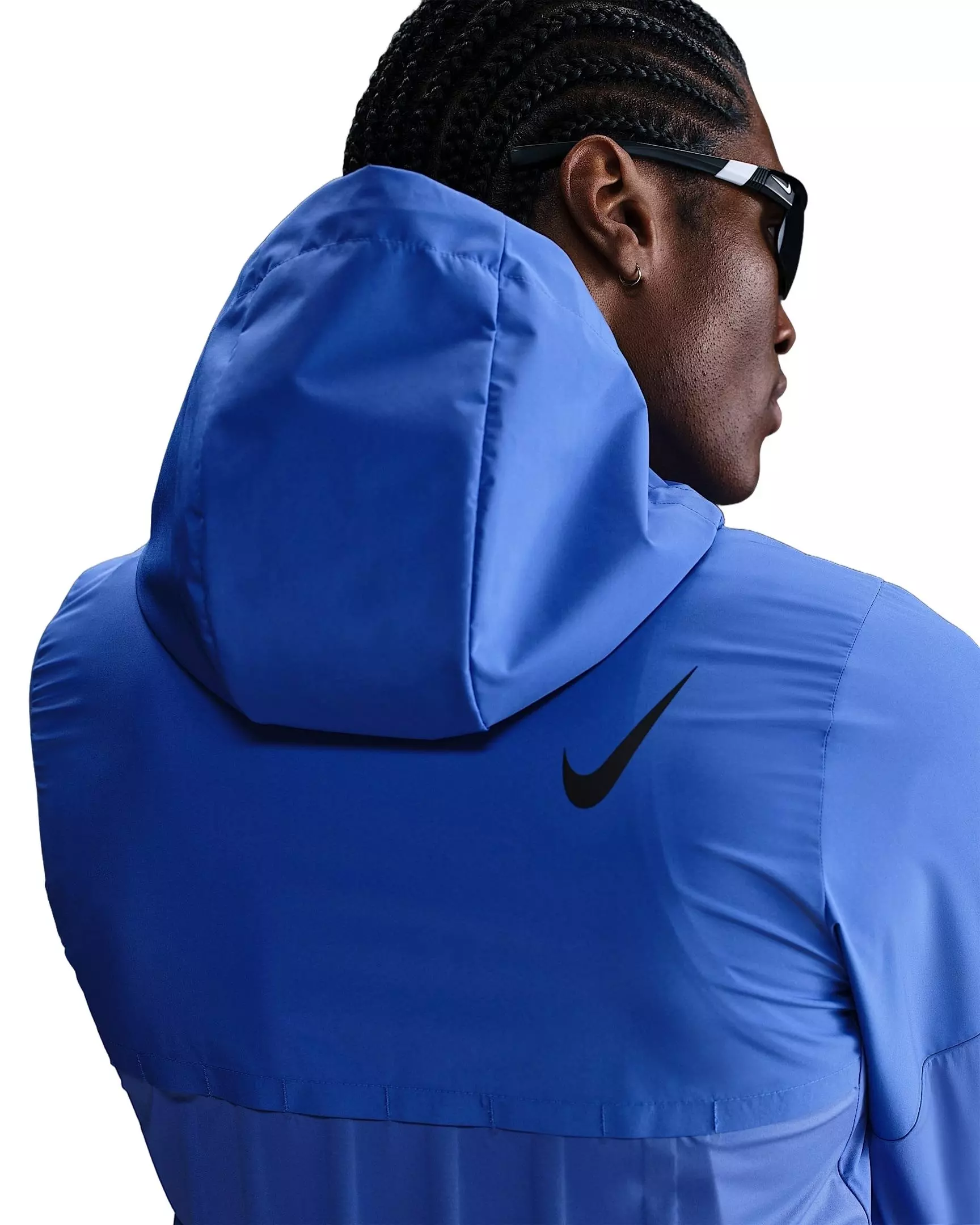 Nike Men's AeroSwift Storm-FIT Aerogami Running Jacket - BLUE