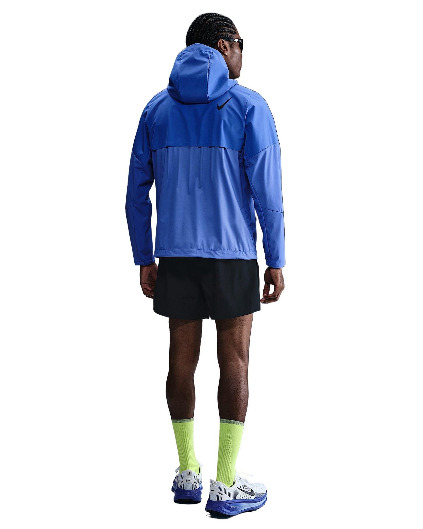 Nike Men's AeroSwift Storm-FIT Aerogami Running Jacket - BLUE Thumbnail View 5