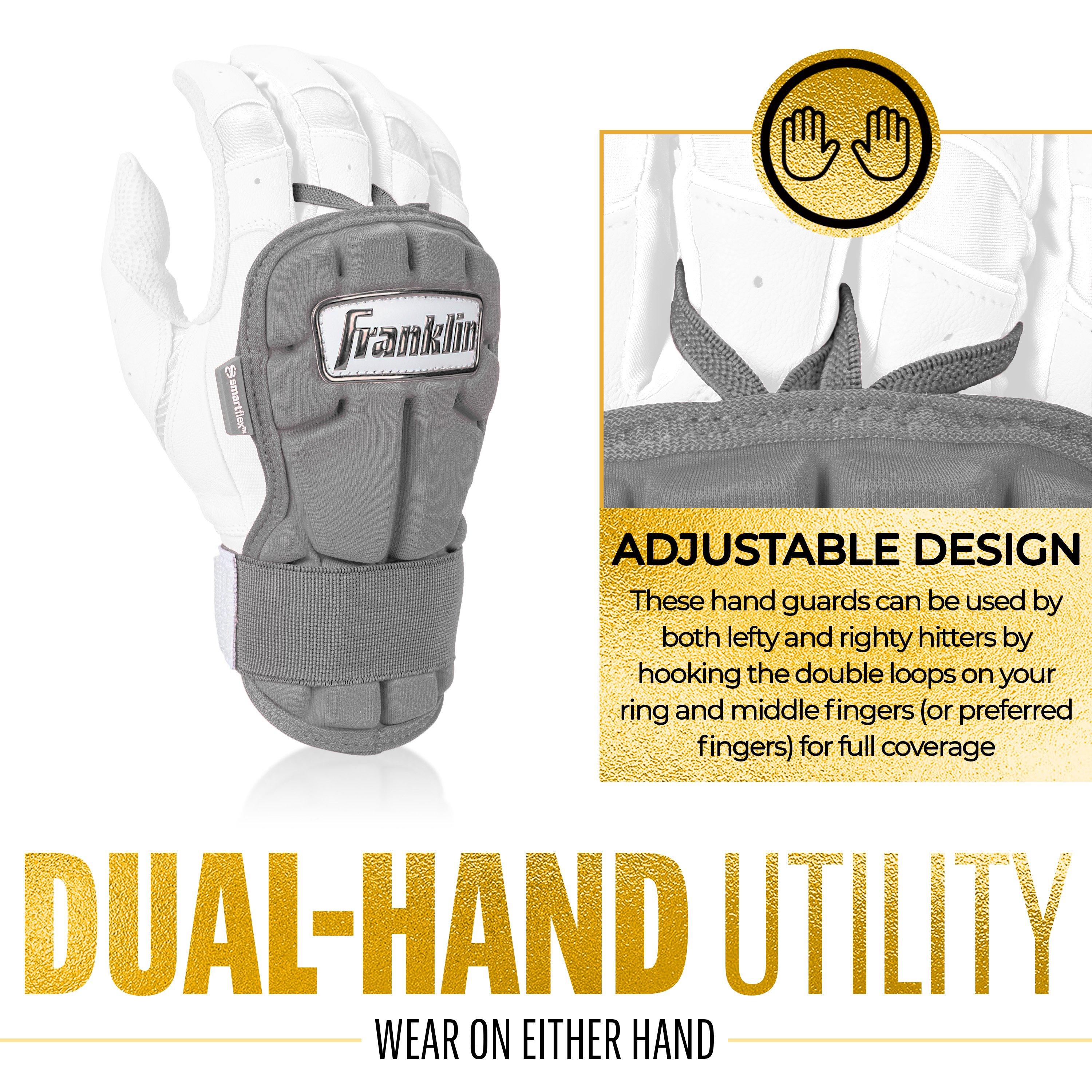 Franklin Sports PRT Protective Hand Guard LG - Grey - GREY Thumbnail View 6