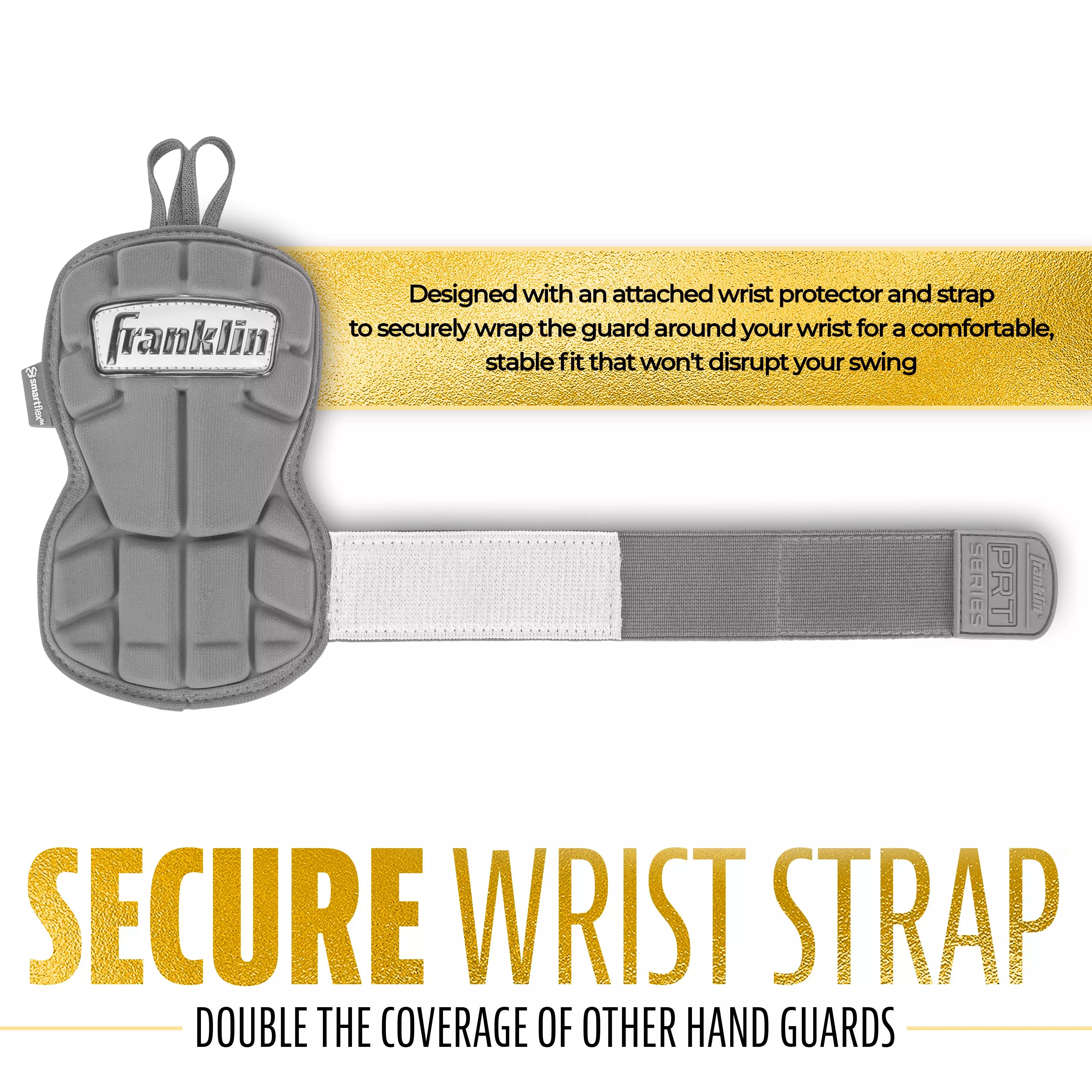 Franklin Sports PRT Protective Hand Guard LG - Grey - GREY