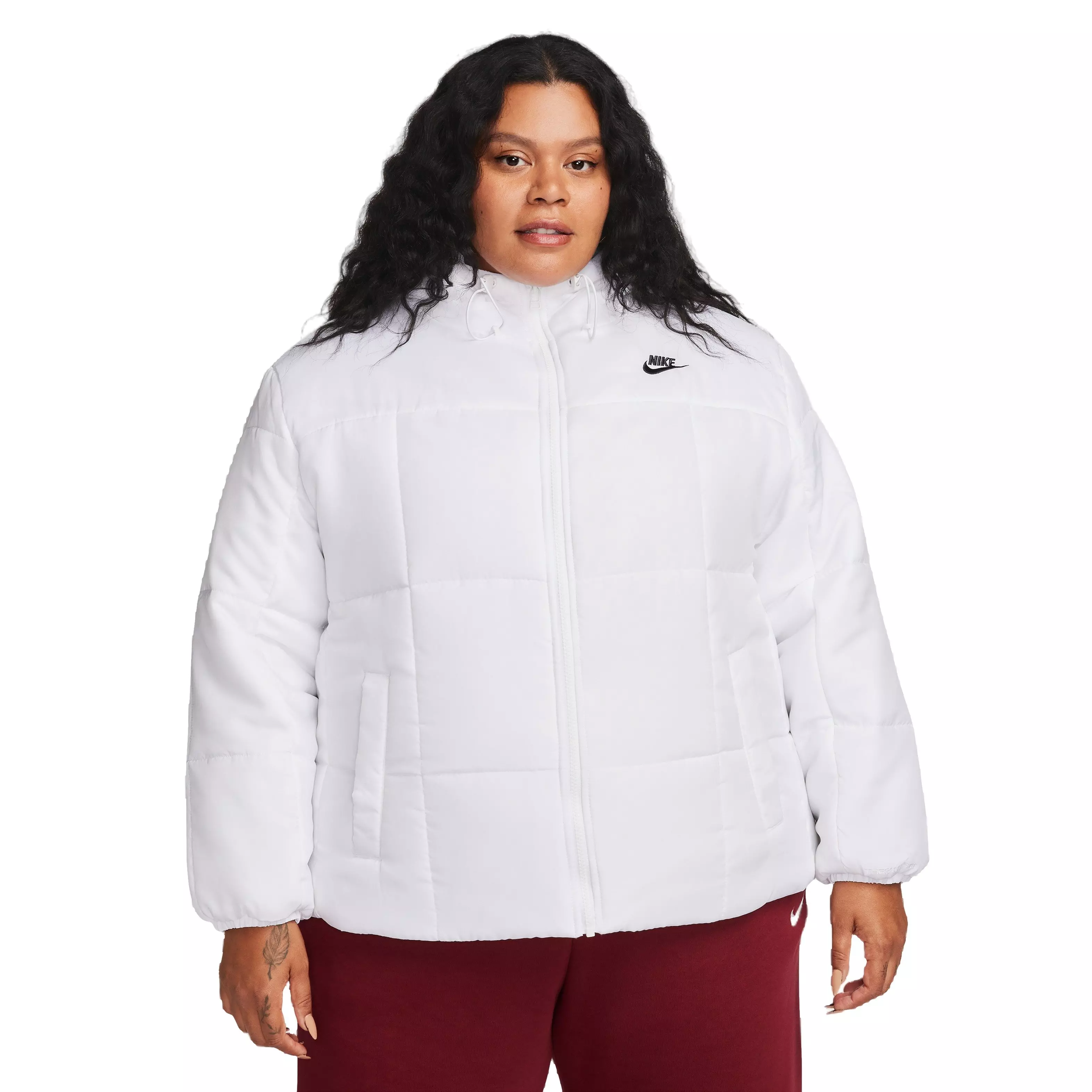 Nike Women's Essential Therma-FIT Classic Puffer - WHITE