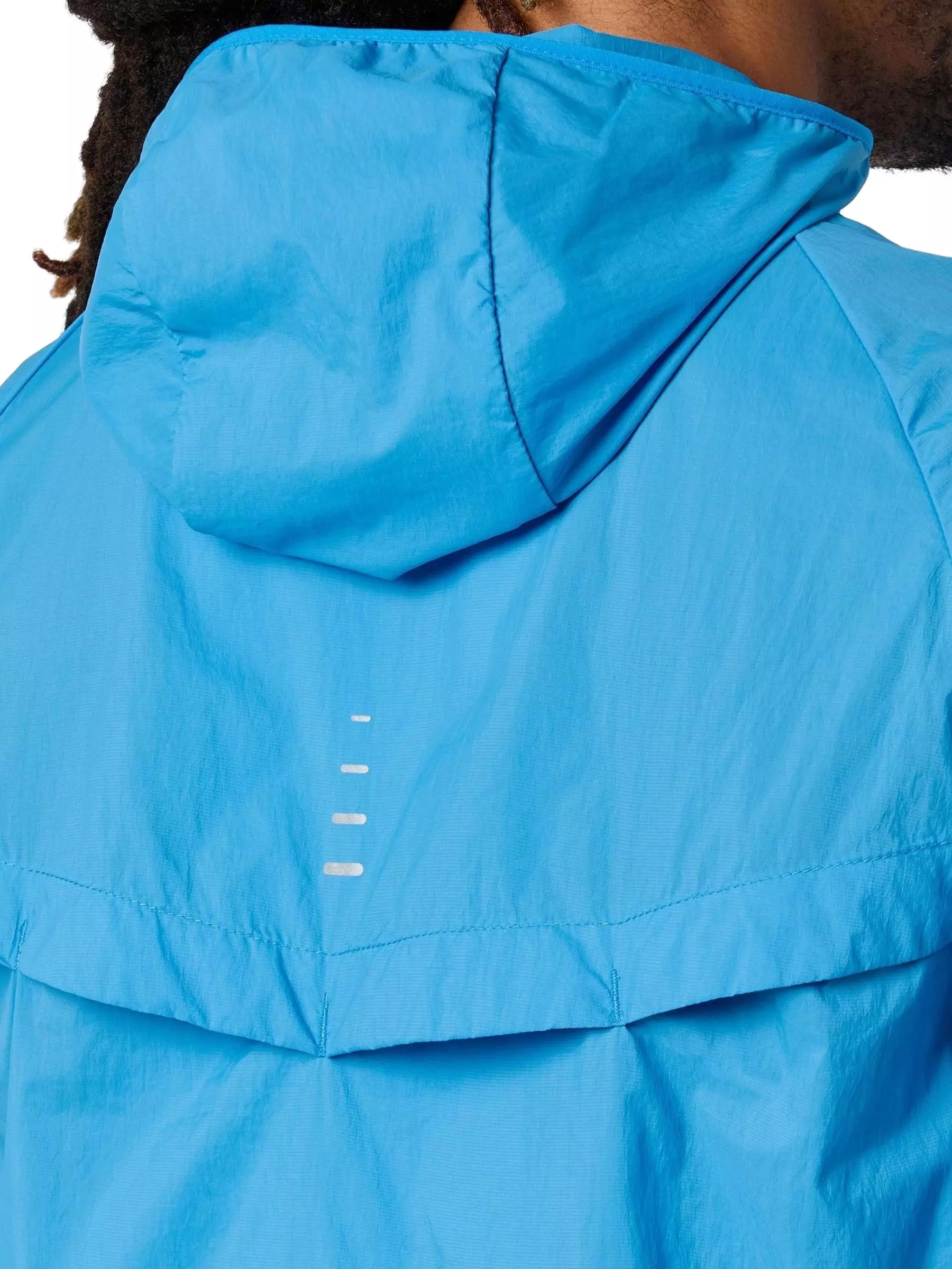 Nike Men's Stride Repel UV Nylon Running Full-Zip Jacket - BLUE