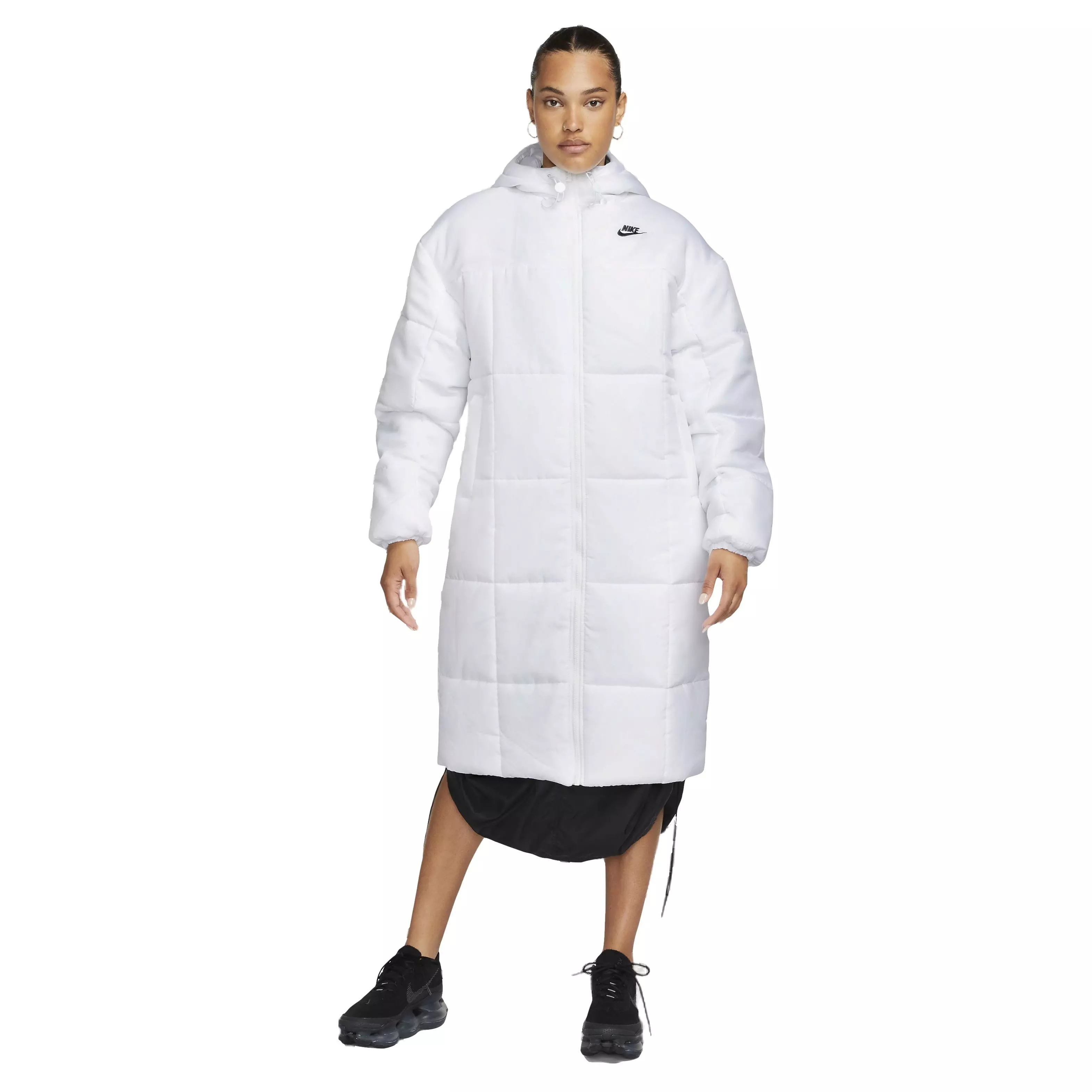 Nike Women's Sportswear Therma-FIT Classic Parka Jacket - WHITE