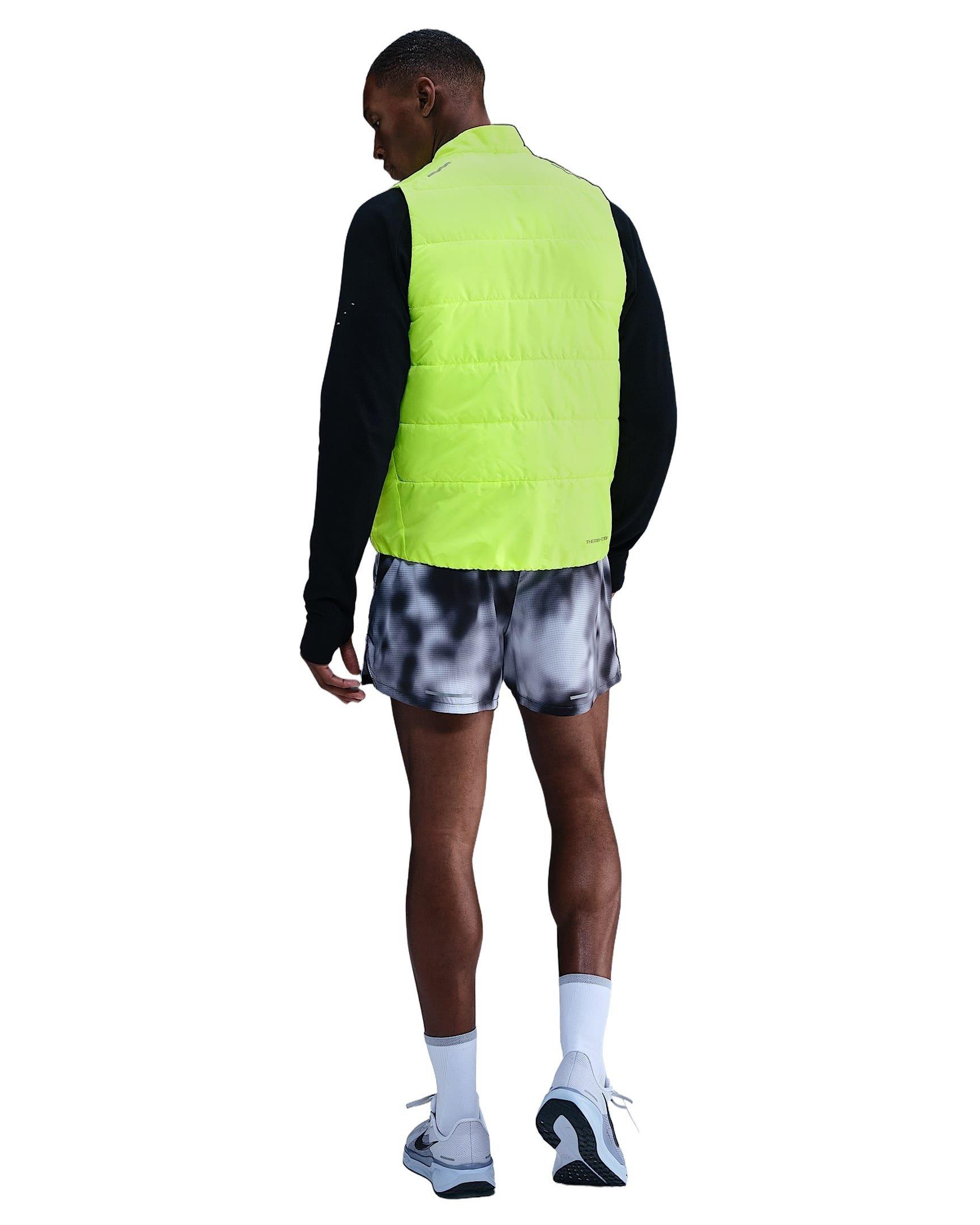 Nike Men's Therma-FIT ADV Repel AeroLoft Down Running Vest -Volt - VOLT Thumbnail View 5