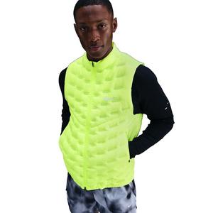 Nike Men's Therma-FIT ADV Repel AeroLoft Down Running Vest -Volt