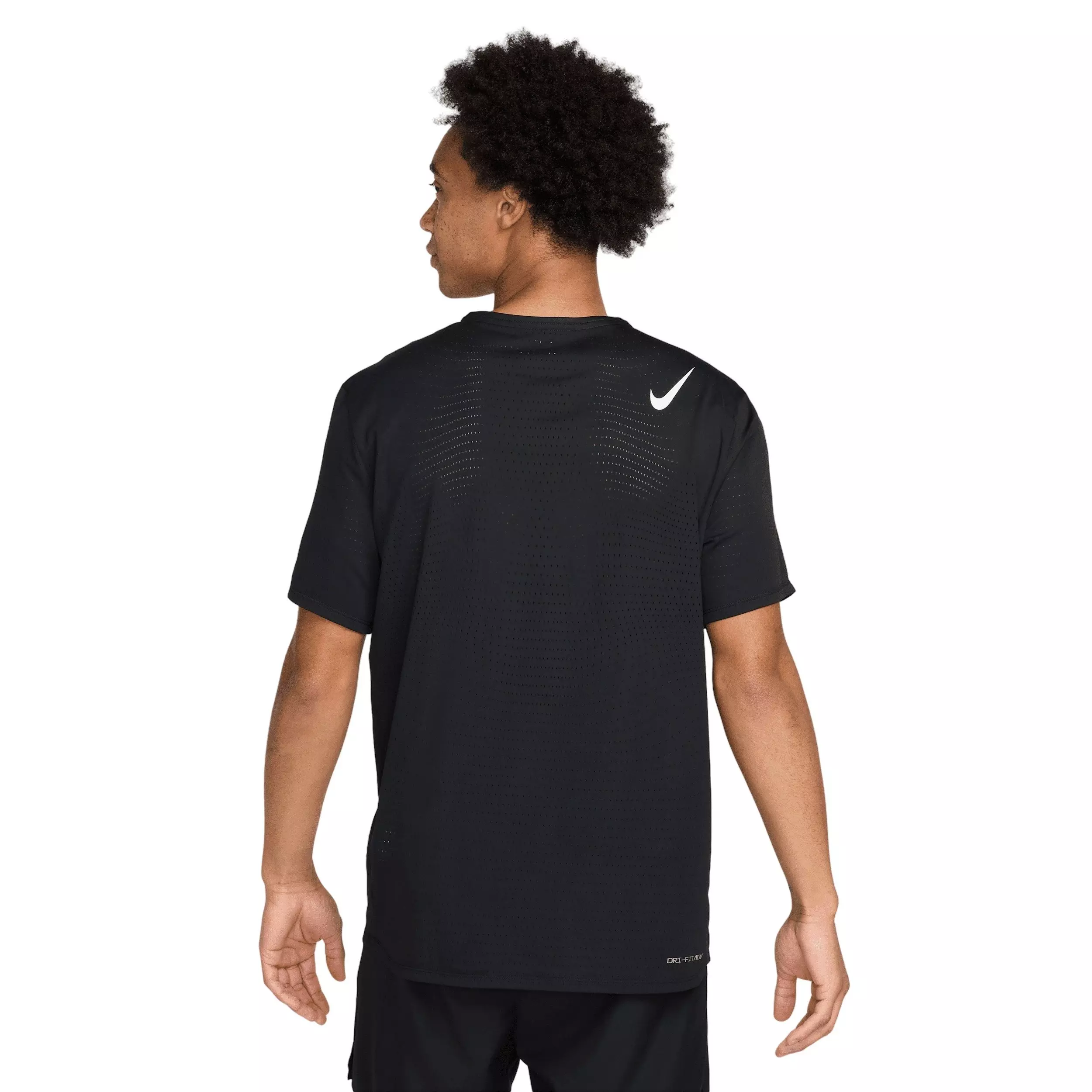 Nike Men's AeroSwift Dri-FIT ADV Short-Sleeve Running Top - BLACK