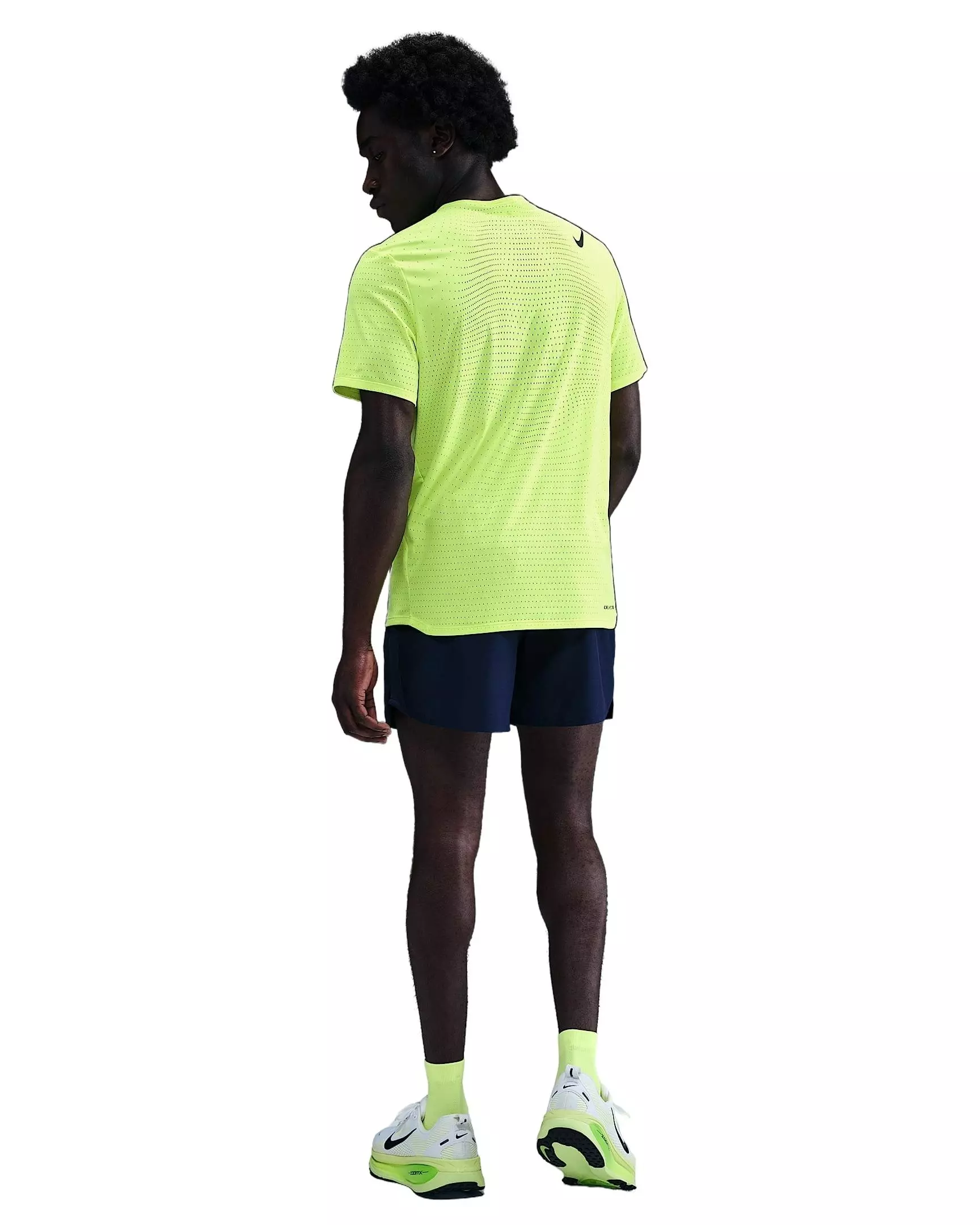 Nike Men's AeroSwift Dri-FIT ADV Short-Sleeve Running Top - YELLOW