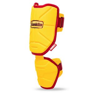 Franklin Sports Adult PRT Protective Elbow Guard - Yellow/Red