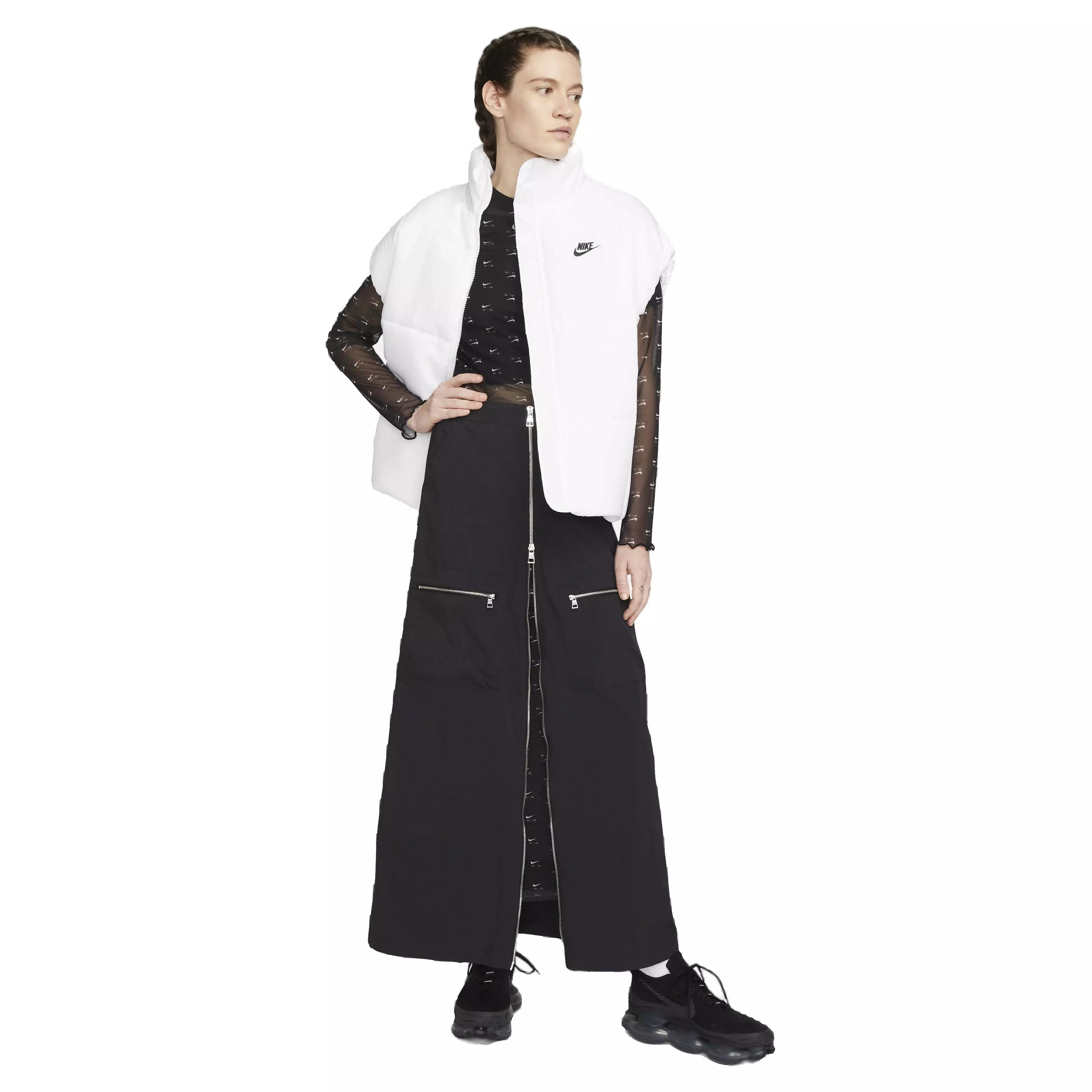 Nike Women's Sportswear Therma-FIT Classic Vest - WHITE