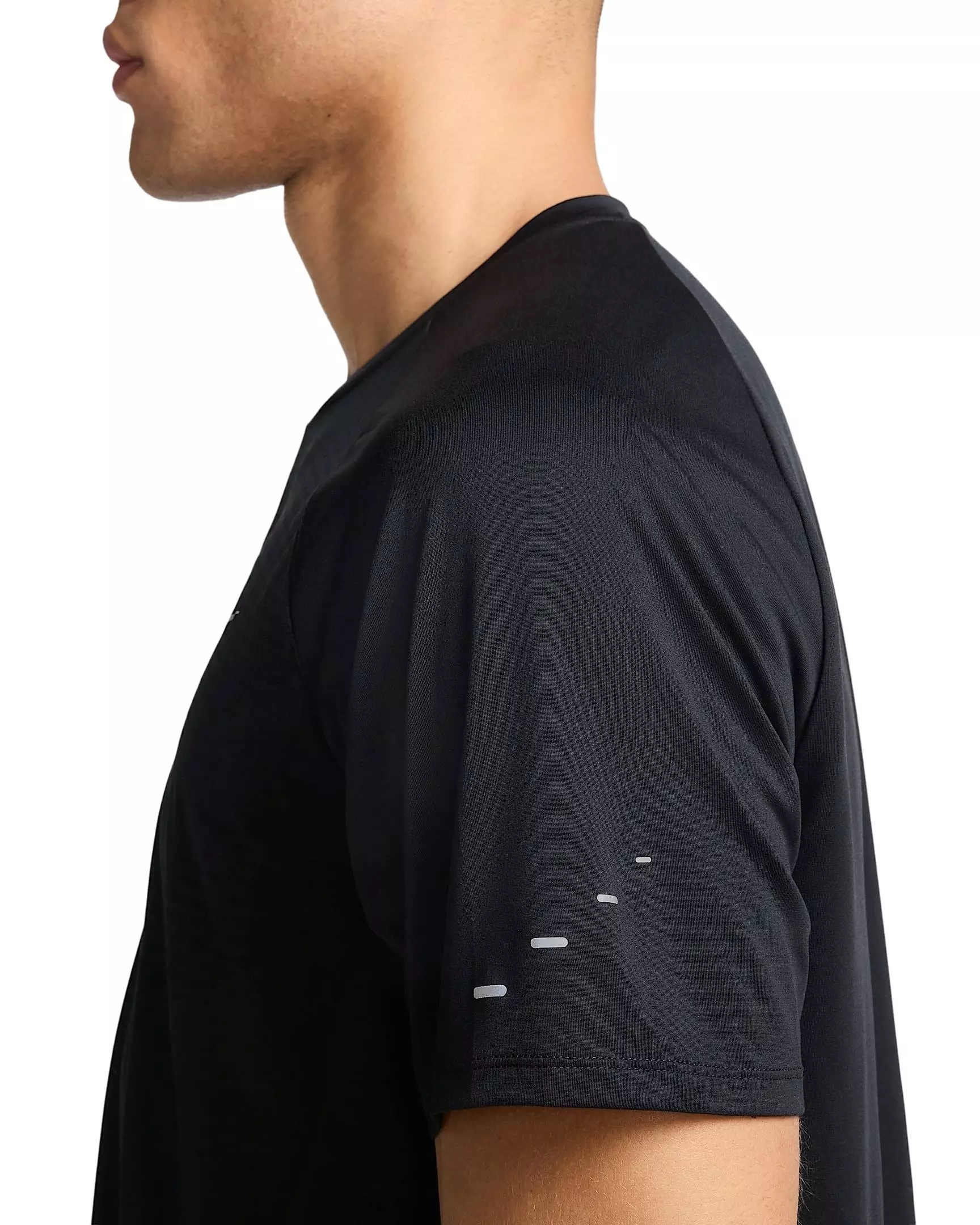 Nike Men's Stride ADV Dri-FIT Short-Sleeve Running Top - BLACK