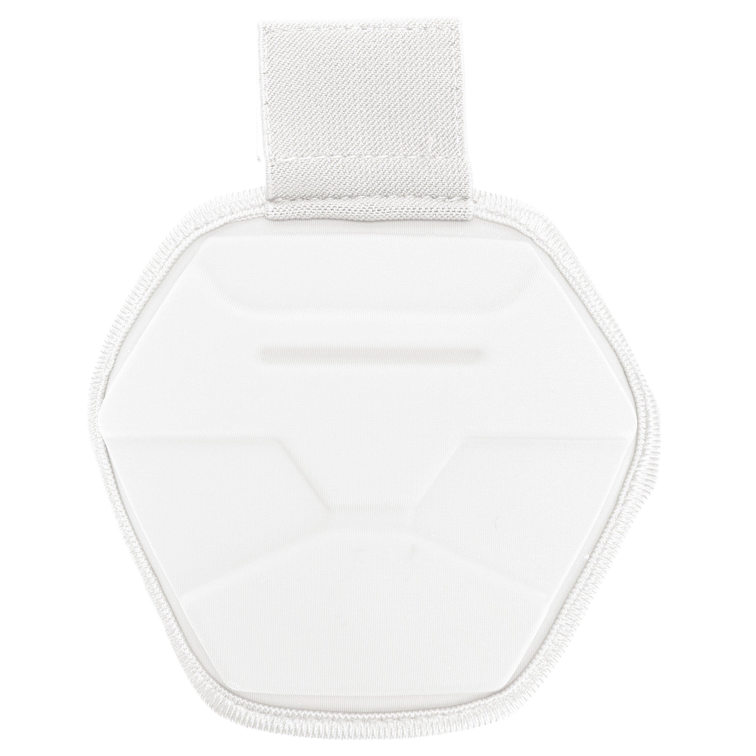 Franklin Sports Adult PRT Protective Elbow Guard - White/Gold - WHITE/GOLD Thumbnail View 4