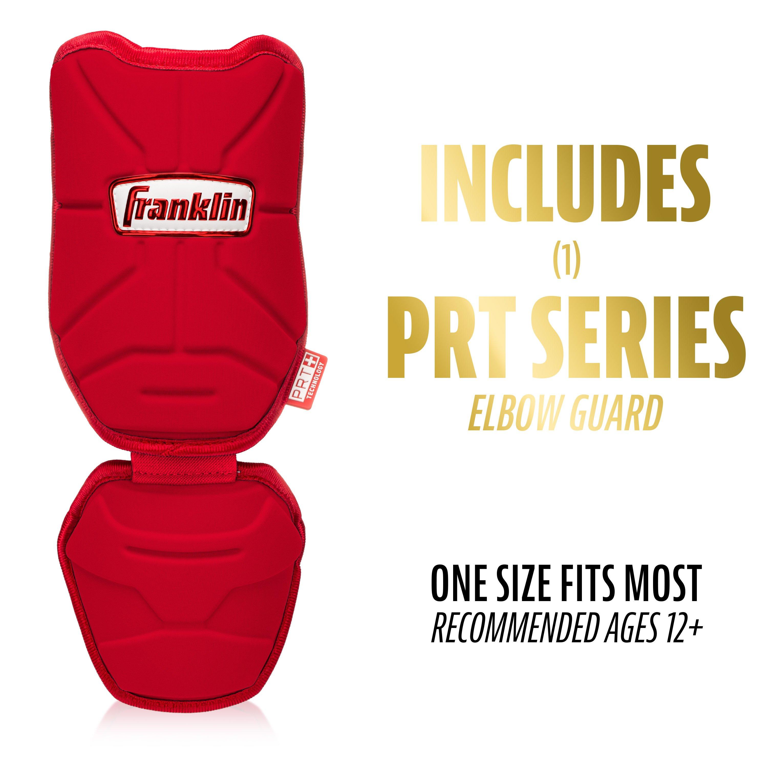 Franklin Sports Adult PRT Protective Elbow Guard - Red - RED Thumbnail View 9