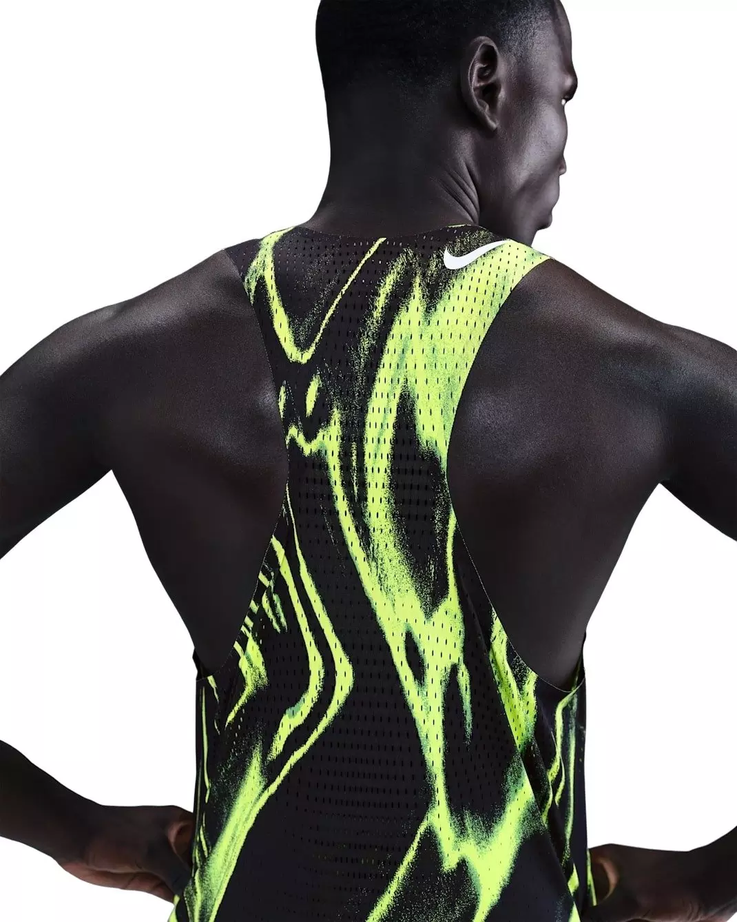 Nike Men's AeroSwift Dri-FIT ADV Running Singlet - VOLT