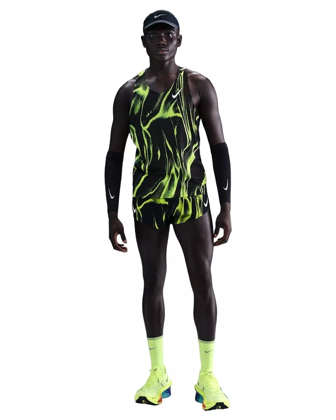 Nike Men's AeroSwift Dri-FIT ADV Running Singlet - VOLT