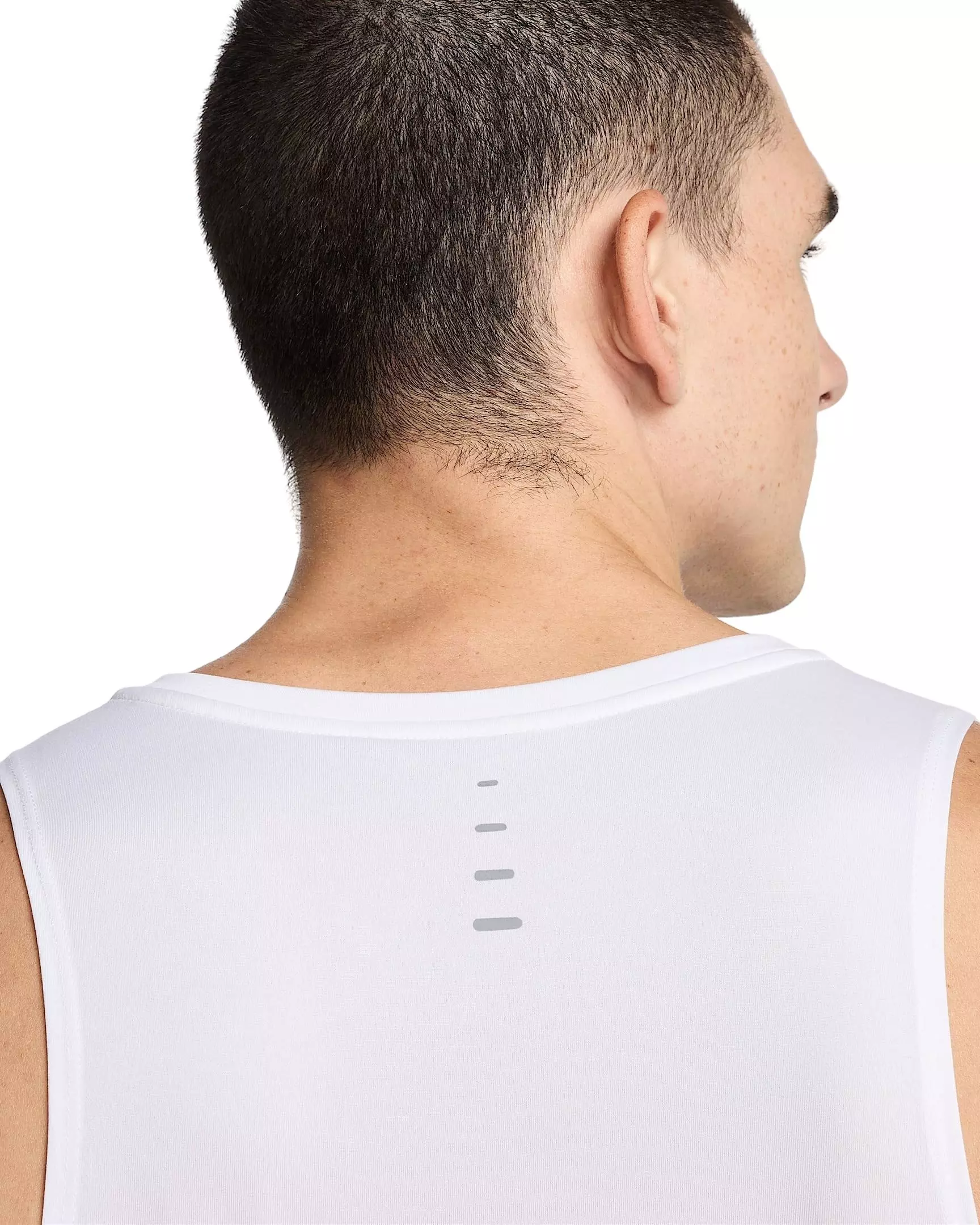 Nike Men's Stride ADV Dri-FIT Running Tank Top - WHITE