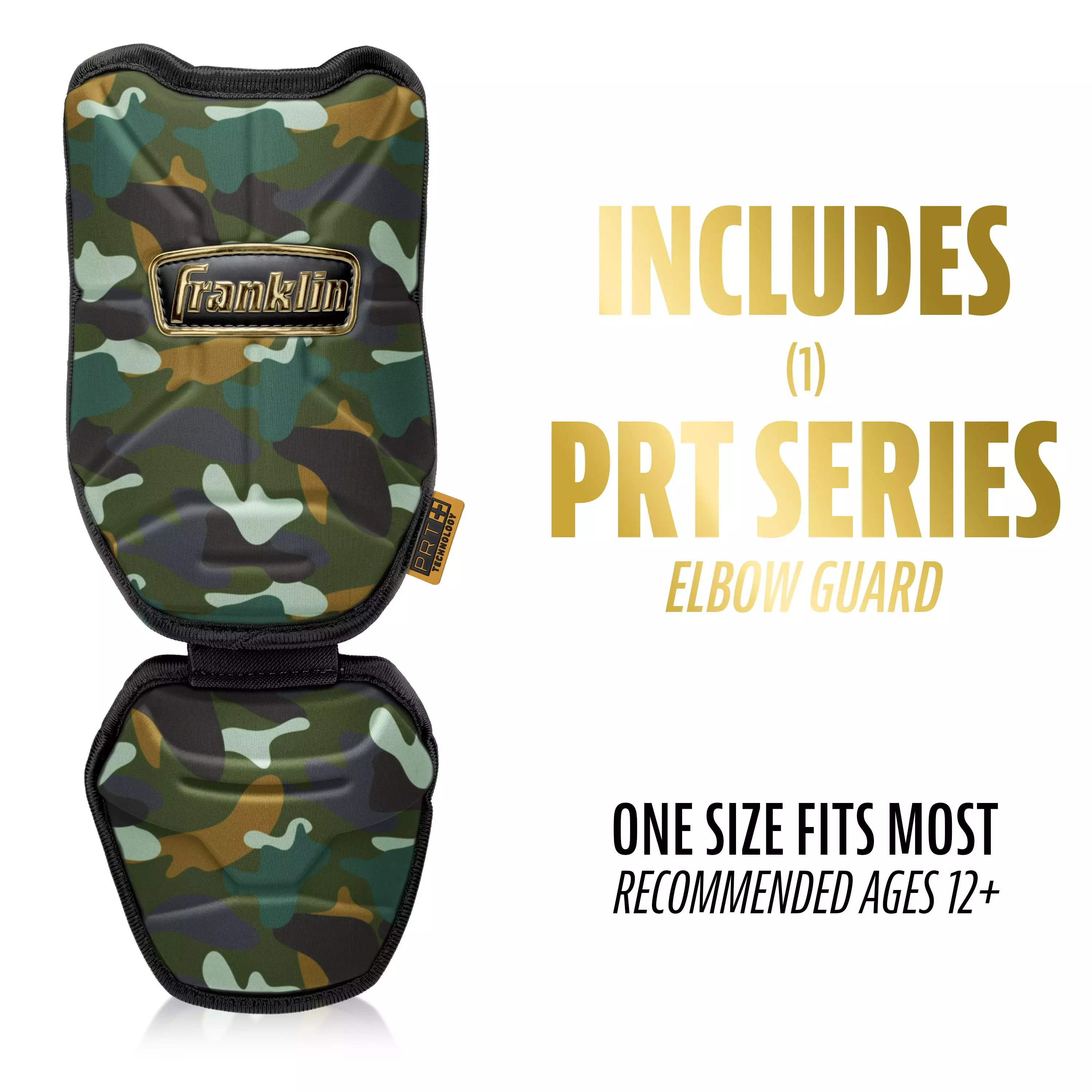 Franklin Sports Adult PRT Protective Elbow Guard - Camouflage - CAMOUFLAGE