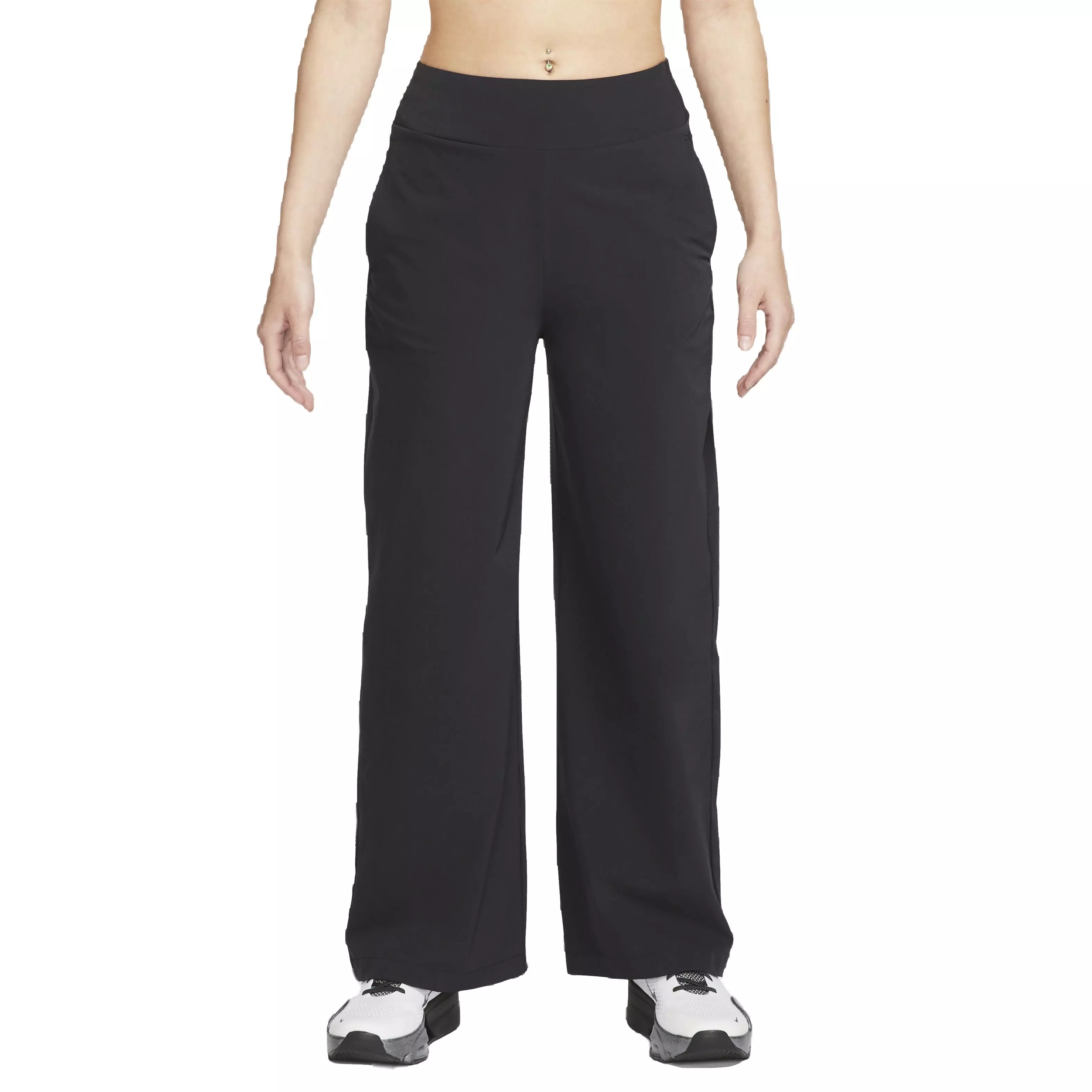 Nike Women's Bliss Wide-Leg Training Pants - BLACK