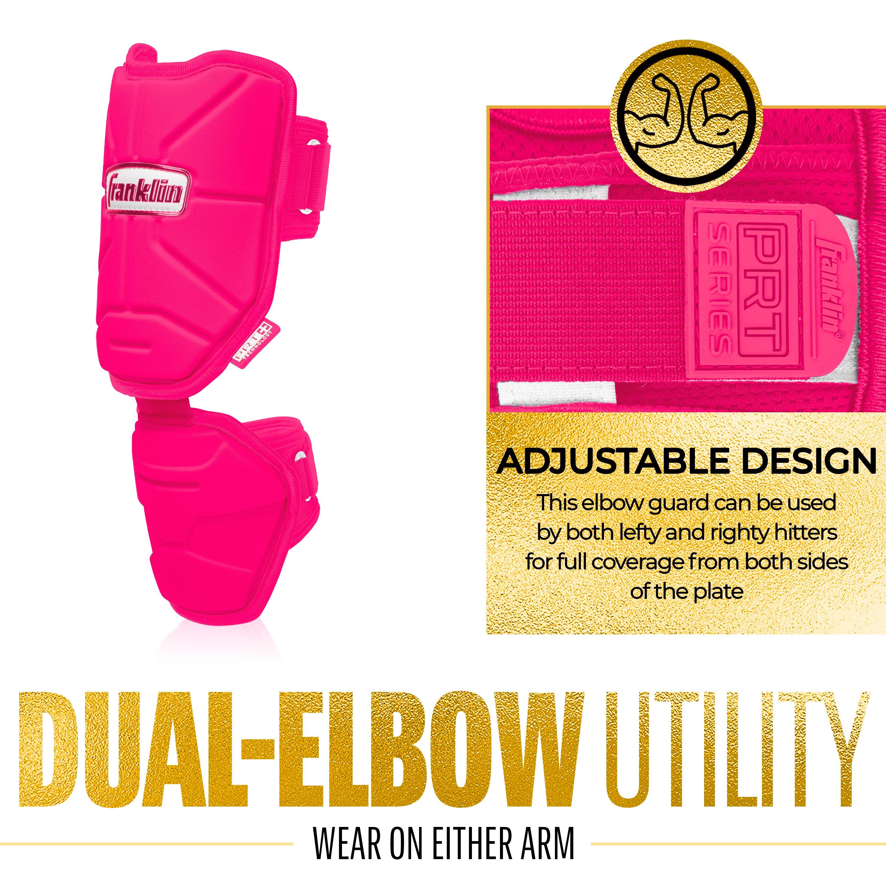 Franklin Sports Adult PRT Protective Elbow Guard - Pink - PINK Thumbnail View 6