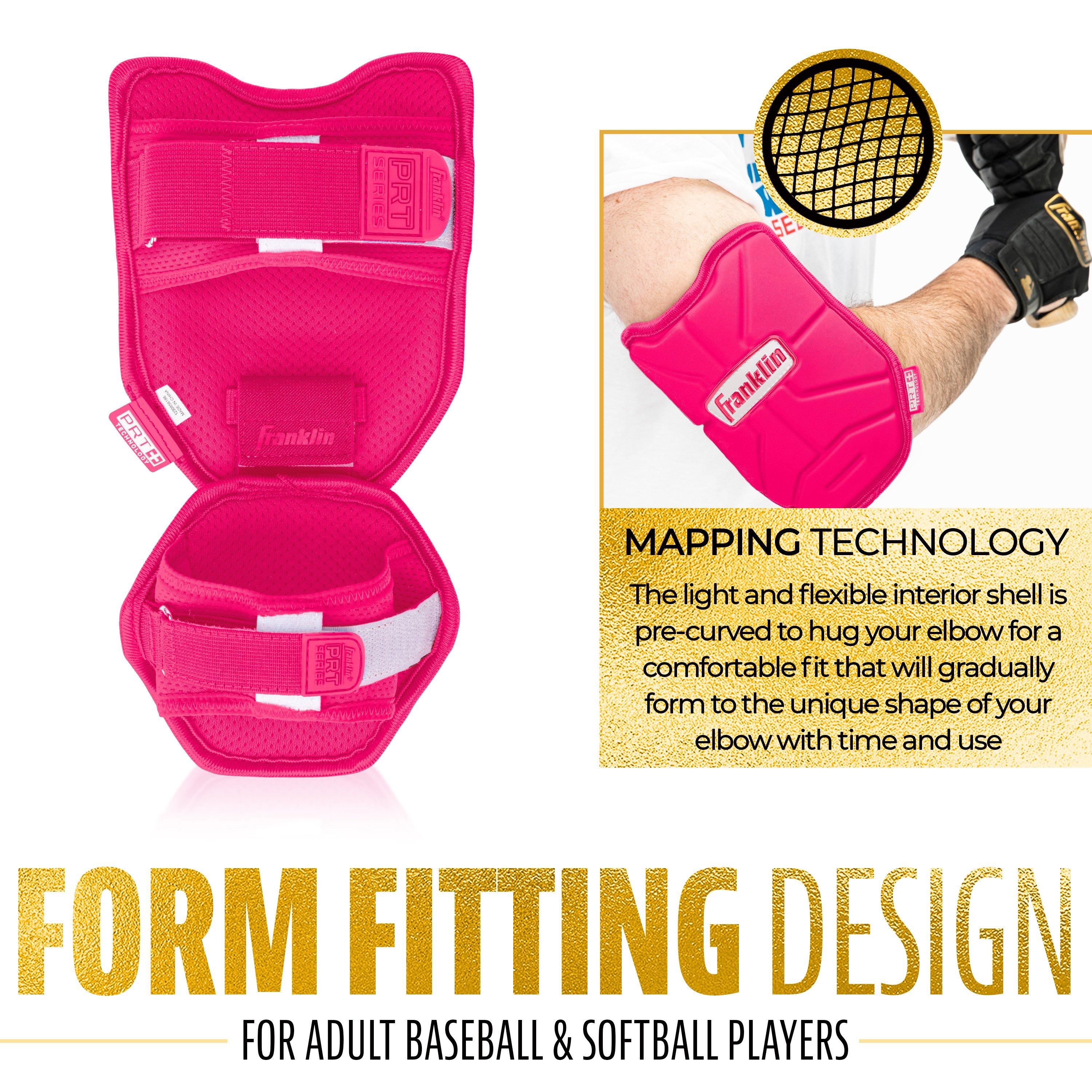 Franklin Sports Adult PRT Protective Elbow Guard - Pink - PINK Thumbnail View 7