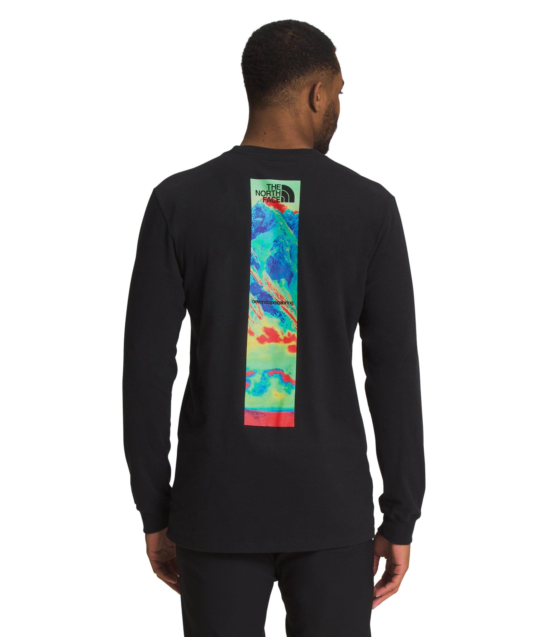 THE NORTH FACE Men's Graphic Injection Crew, TNF Black/TNF Black, Large at   Men's Clothing store