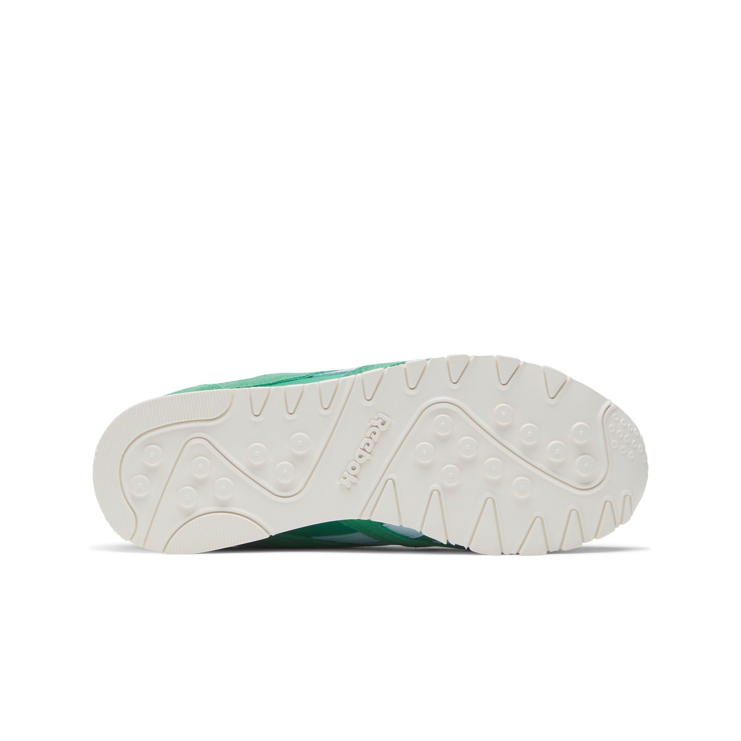 Reebok Classic Nylon "Upgrade Green/Upgrade Green/Glass Blue" Women's Shoe - GREEN/GREEN/BLUE Thumbnail View 5