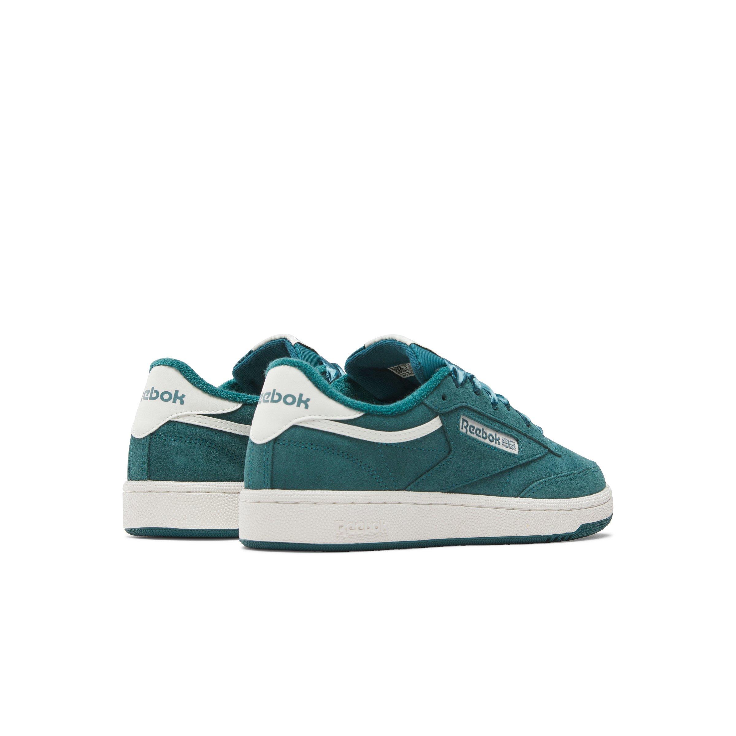 Reebok Club C 85 "Teal/White" Women's Shoe - TEAL/WHITE Thumbnail View 3
