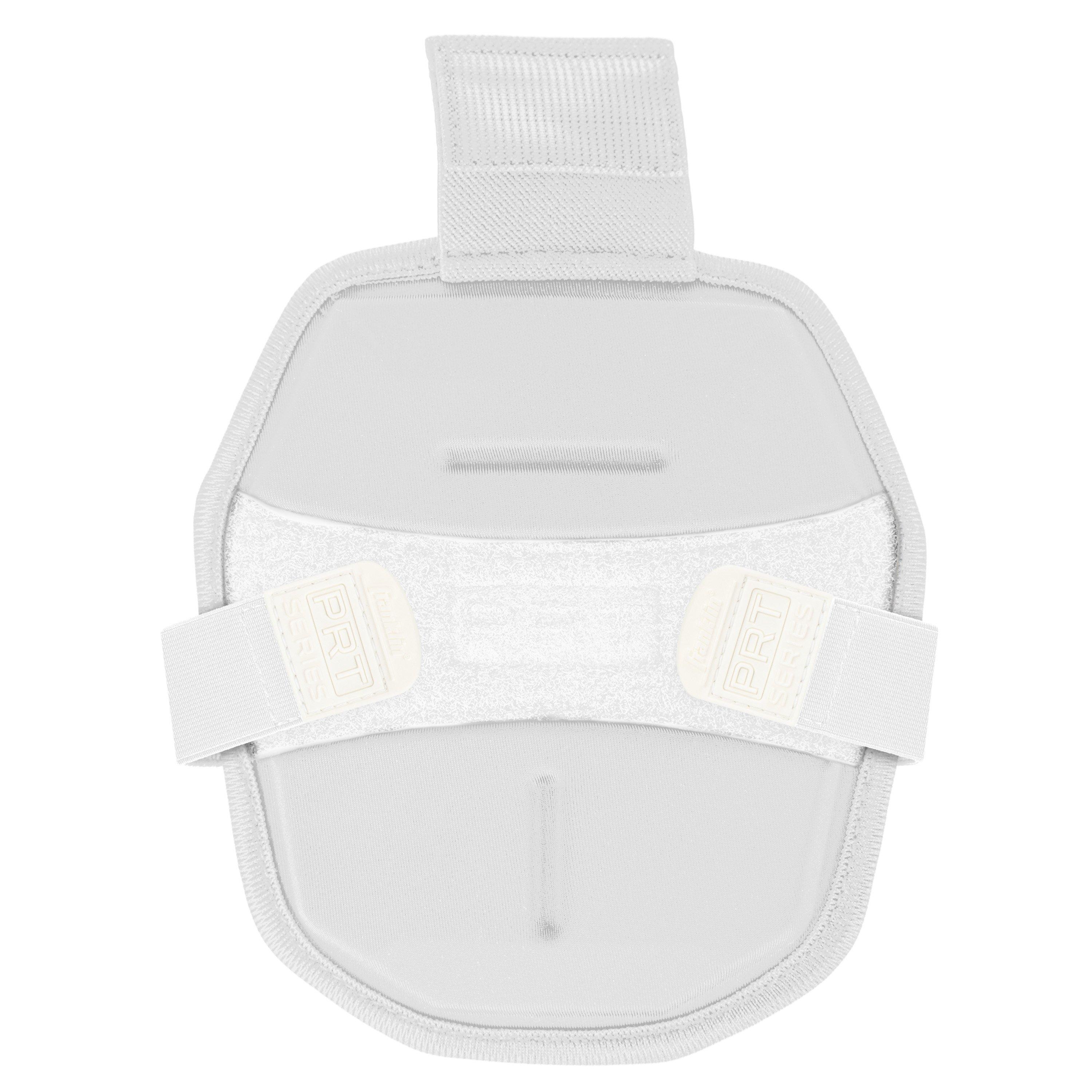 Franklin Sports Adult PRT Protective Leg Guard - White/Gold - WHITE/GOLD Thumbnail View 2