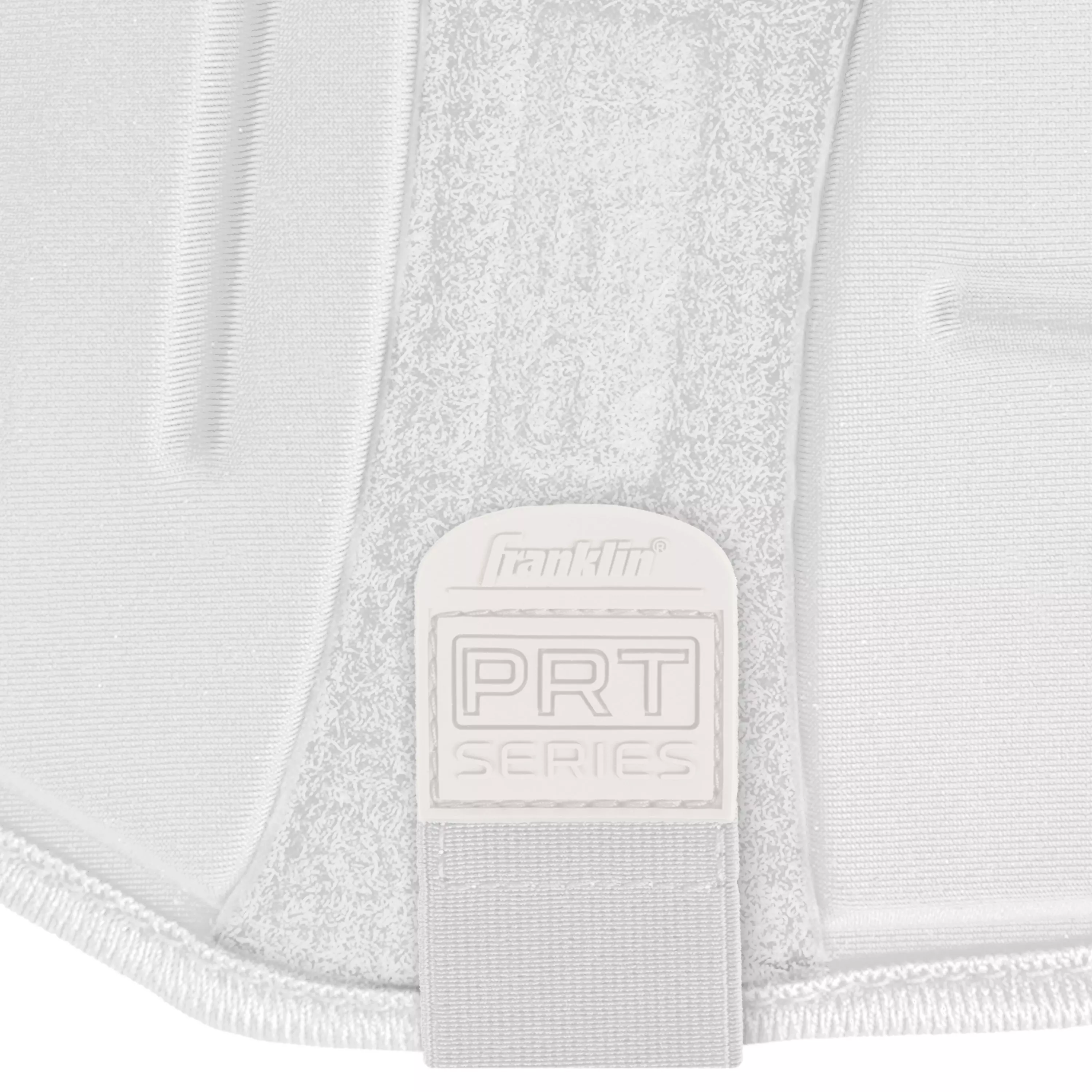 Franklin Sports Adult PRT Protective Leg Guard - White/Gold - WHITE/GOLD