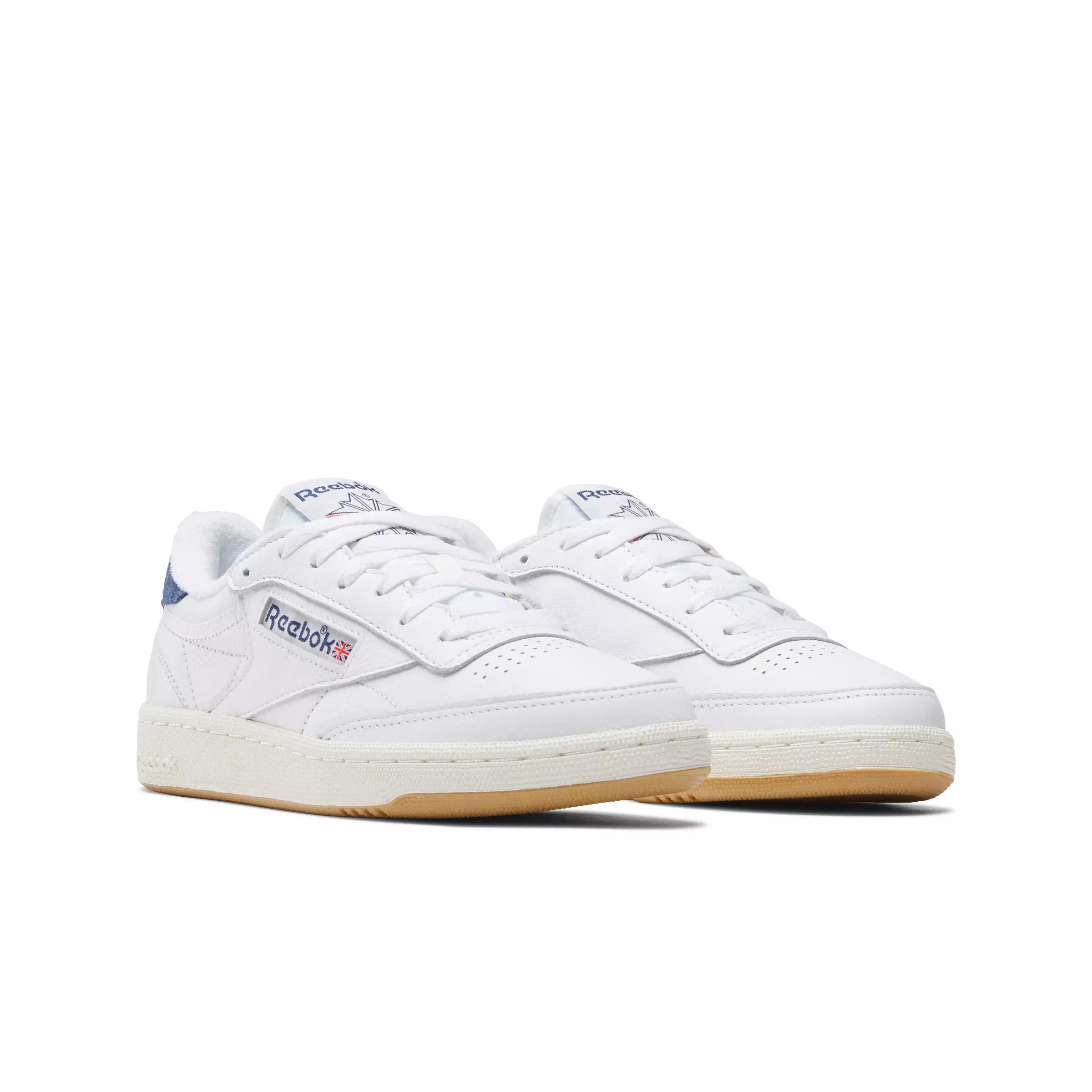 Reebok Club C 85 Vintage "White/Blue/Gum" Women's Shoe - WHITE/BLUE/GUM
