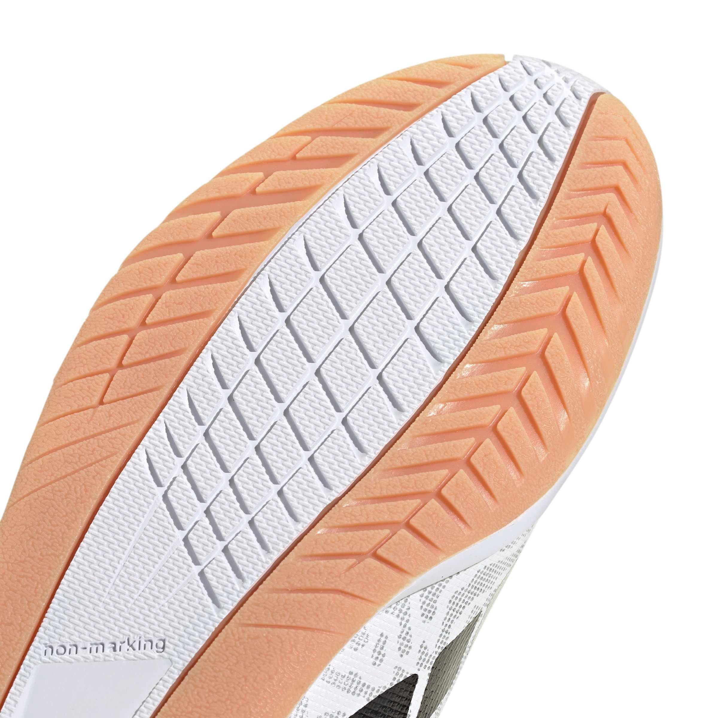 adidas Predator Club Fold-Over Tongue IC "White/Solar Turbo/Black" Grade School Kids' Soccer Shoe - WHITE/SOLAR/BLACK