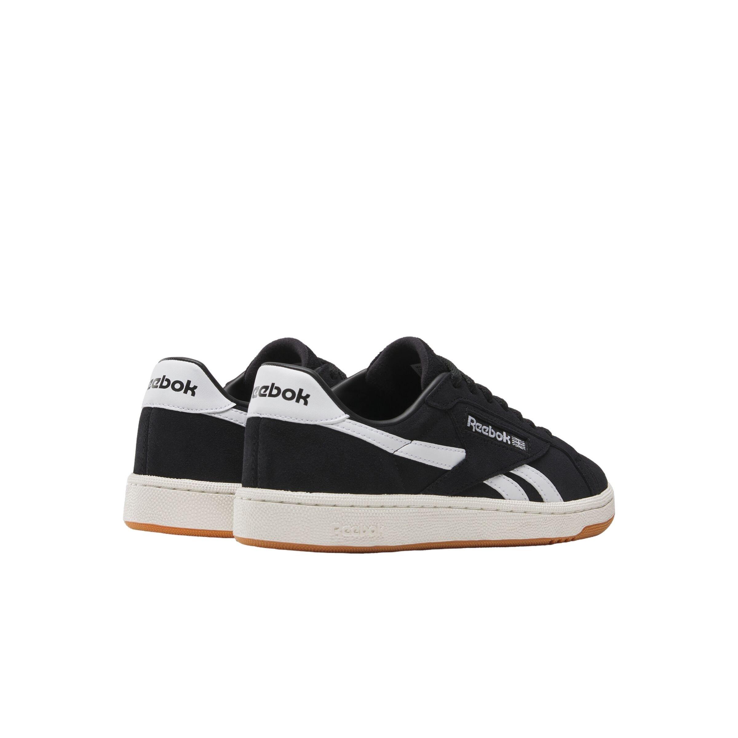 Reebok Club C Grounds UK "Black/White" Women's Shoe - BLACK/WHITE