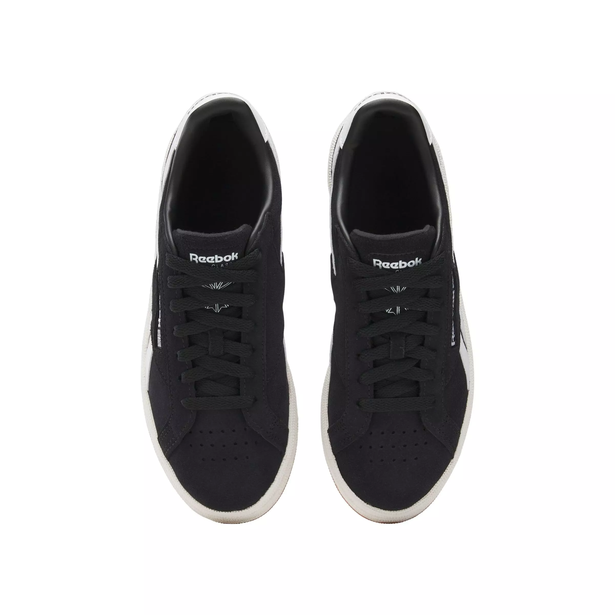 Reebok Club C Grounds UK "Black/White" Women's Shoe - BLACK/WHITE