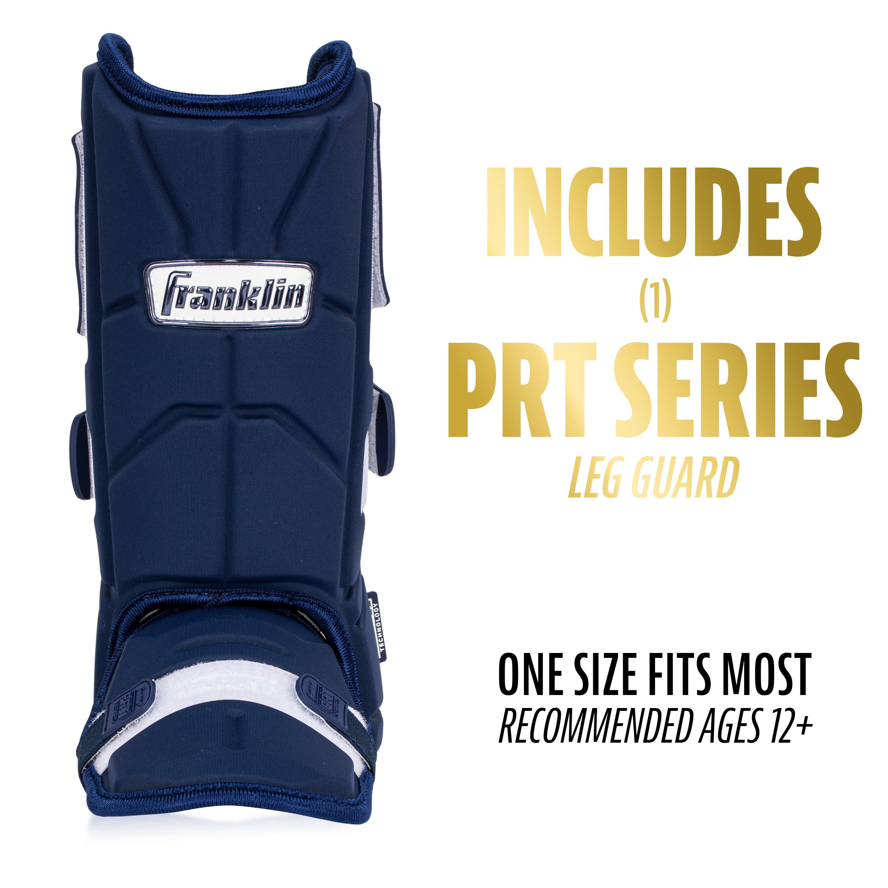 Franklin Sports Adult PRT Protective Leg Guard - Navy - NAVY Thumbnail View 9