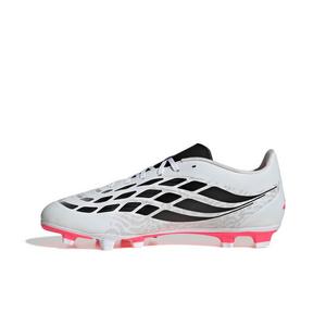 adidas Predator Club MG "Ftwr White/Solar Turbo/Core Black" Men's Soccer Cleat - WHITE/SOLAR/BLACK