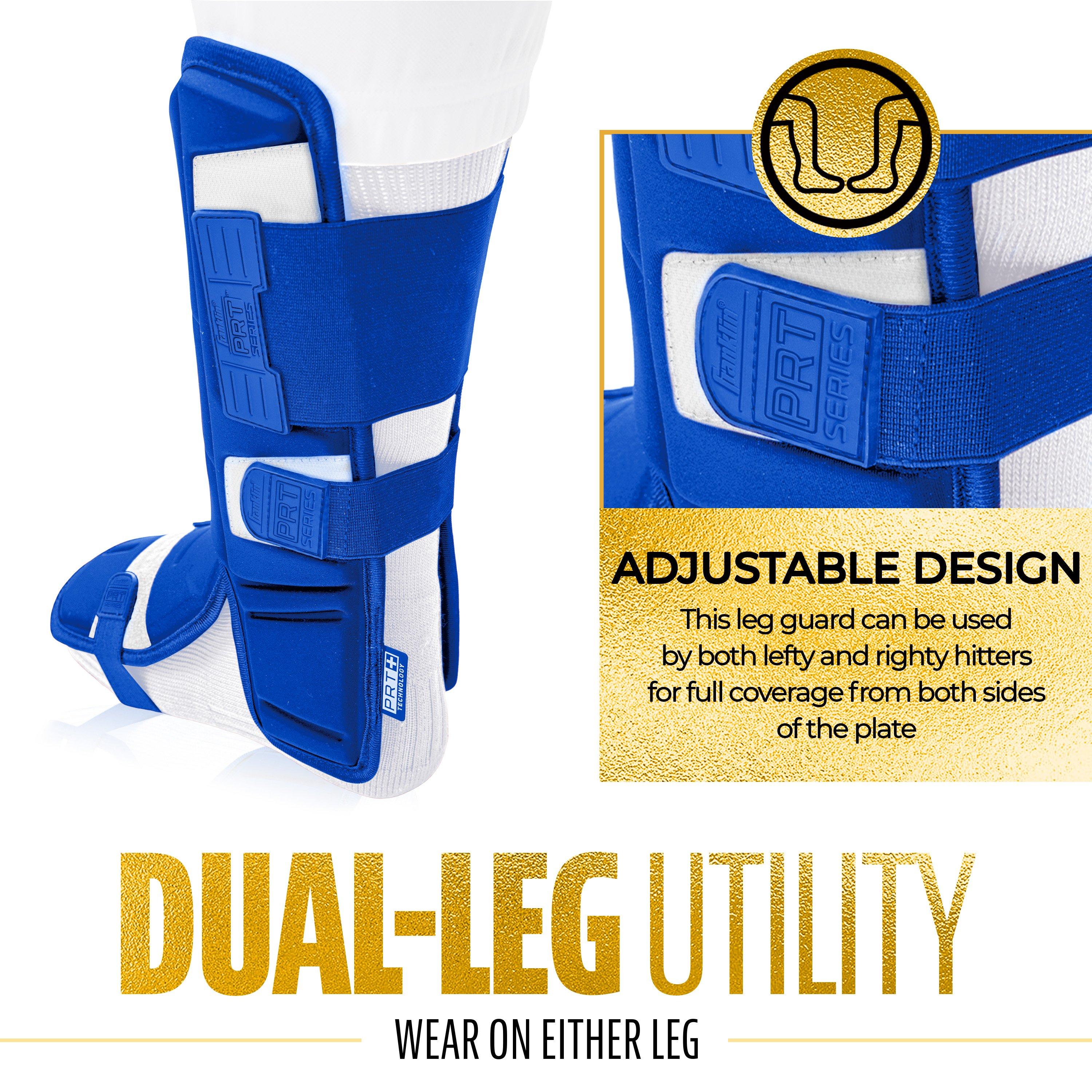Franklin Sports Adult PRT Protective Leg Guard - Royal - ROYAL Thumbnail View 6