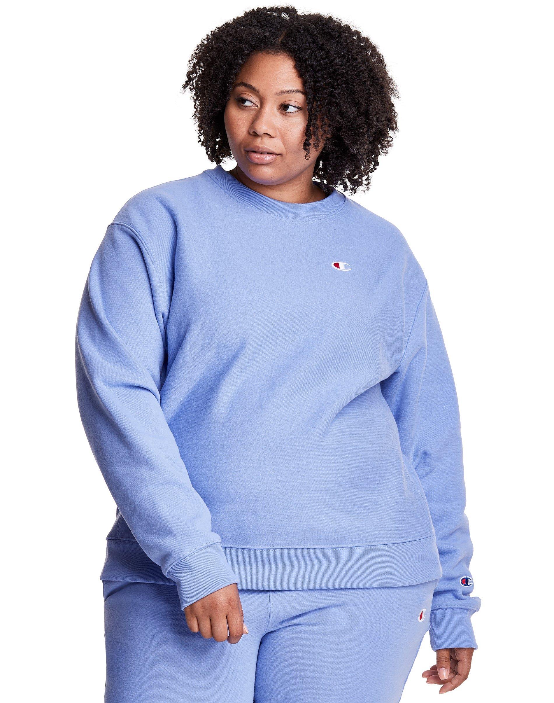 Champion reverse weave 2024 fleece crew neck sweatshirt