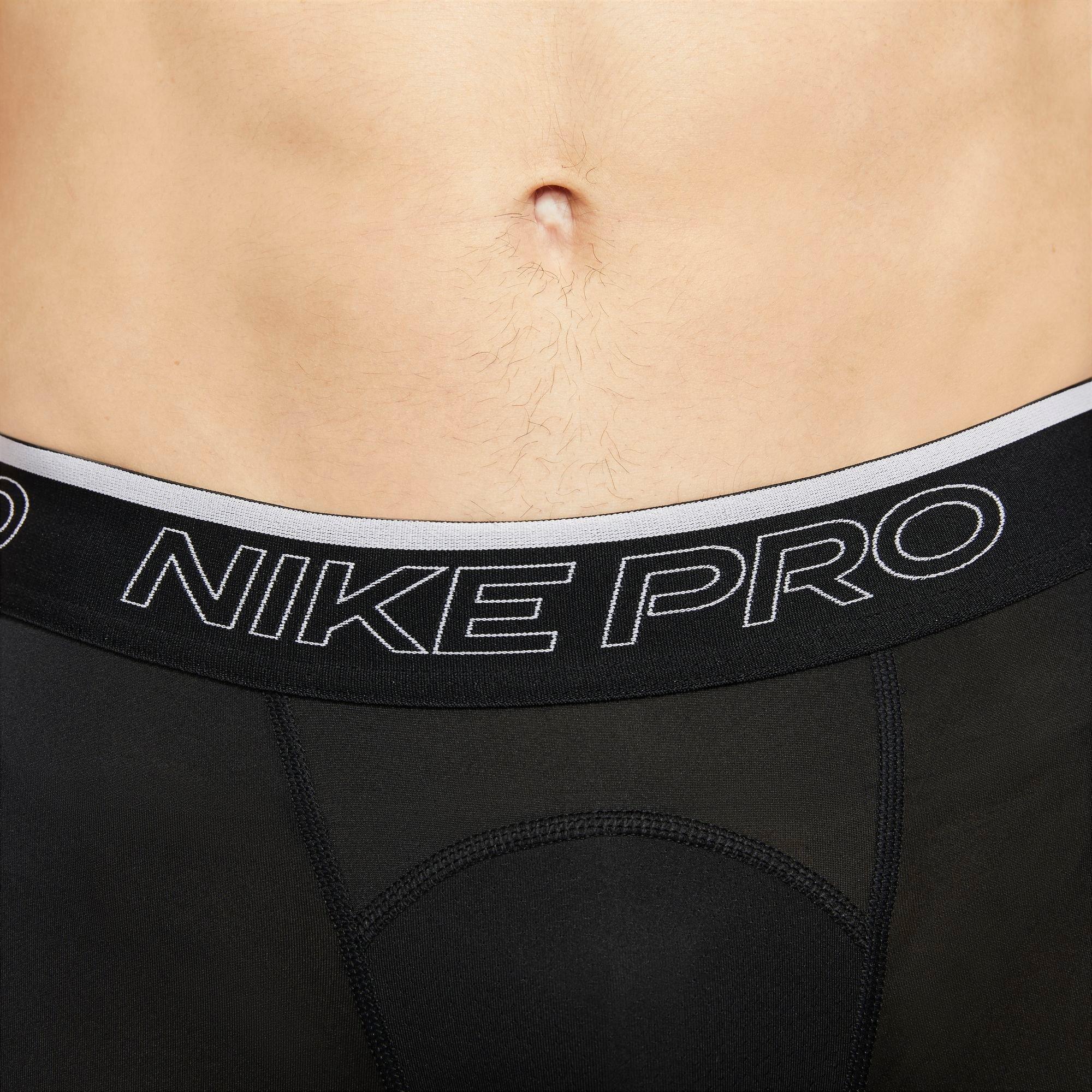 Nike Men's Pro Dri-FIT Tights - BLACK Thumbnail View 9