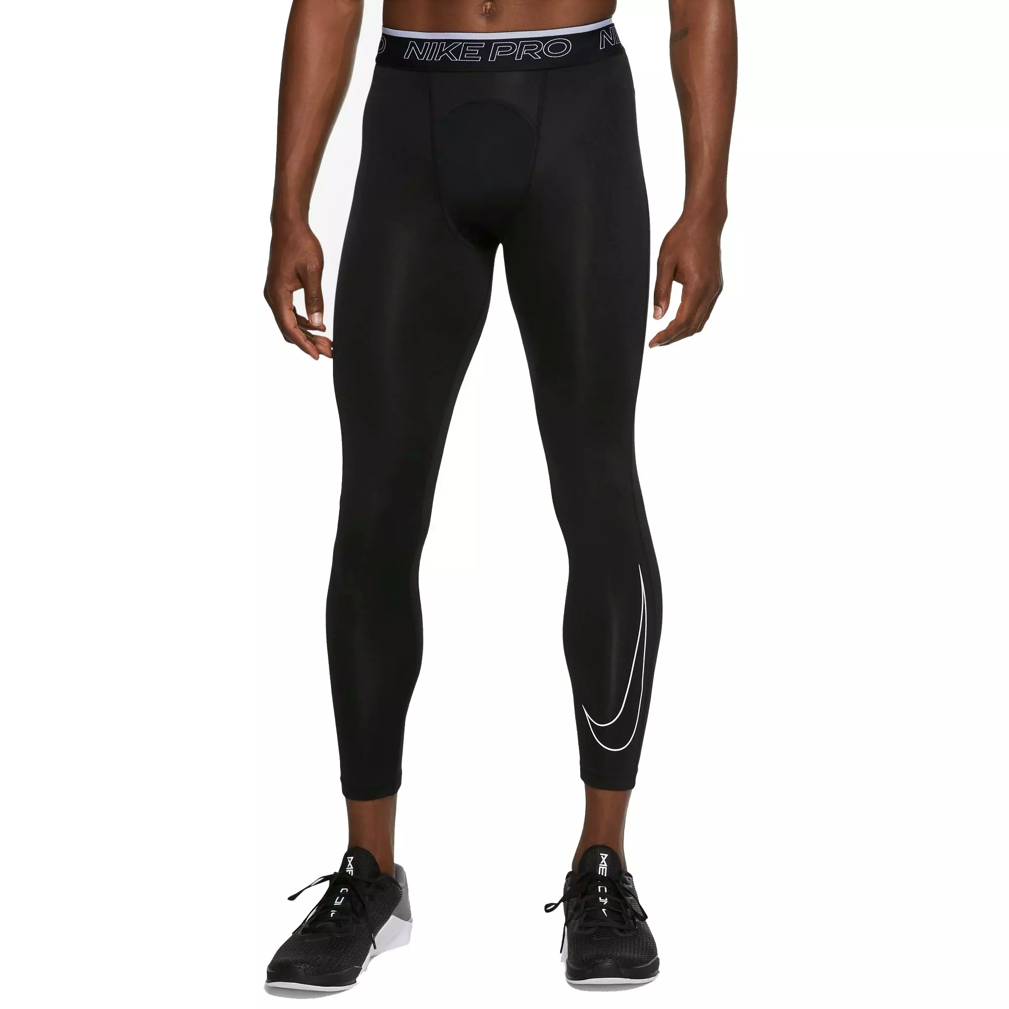 Nike Pro Dri-Fit Training Tight Gym Pants/Trousers/Joggers 'Black