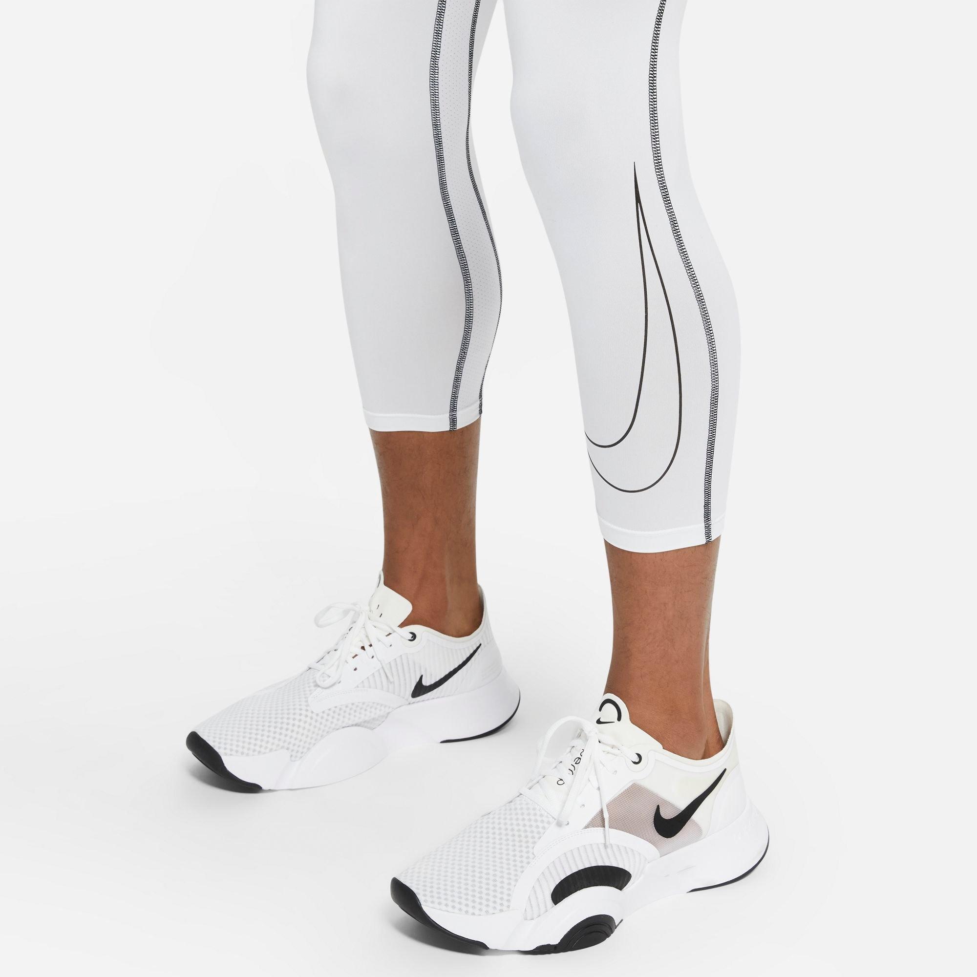 Nike pro men's dri-fit 3/4-length fitness tights