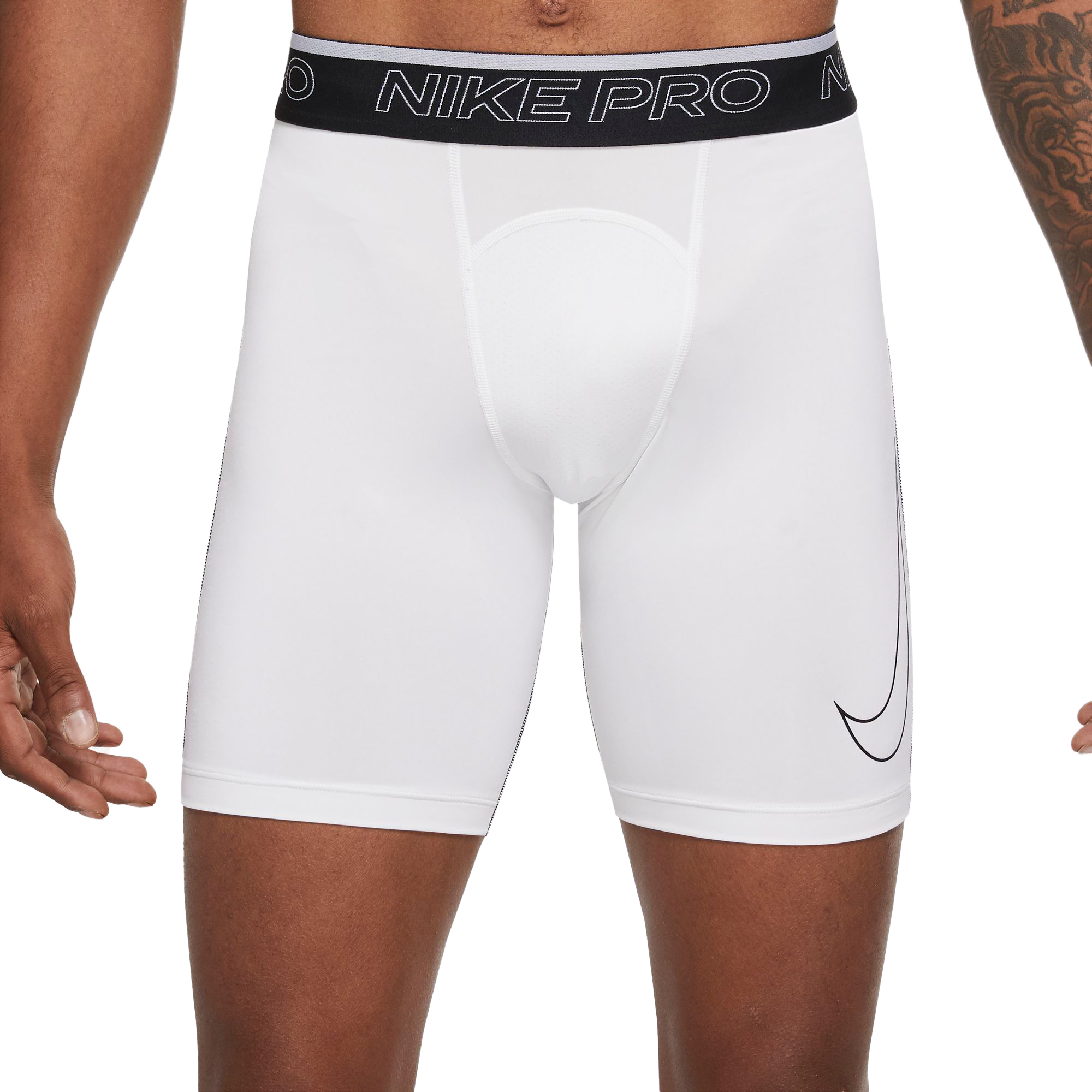 nike pro combat men's 6 compression shorts underwear black size