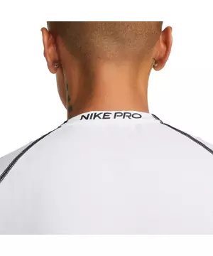Nike Men's Pro Dri-FIT 3/4 Sleeve Baseball Tee - Grey/Red - Hibbett